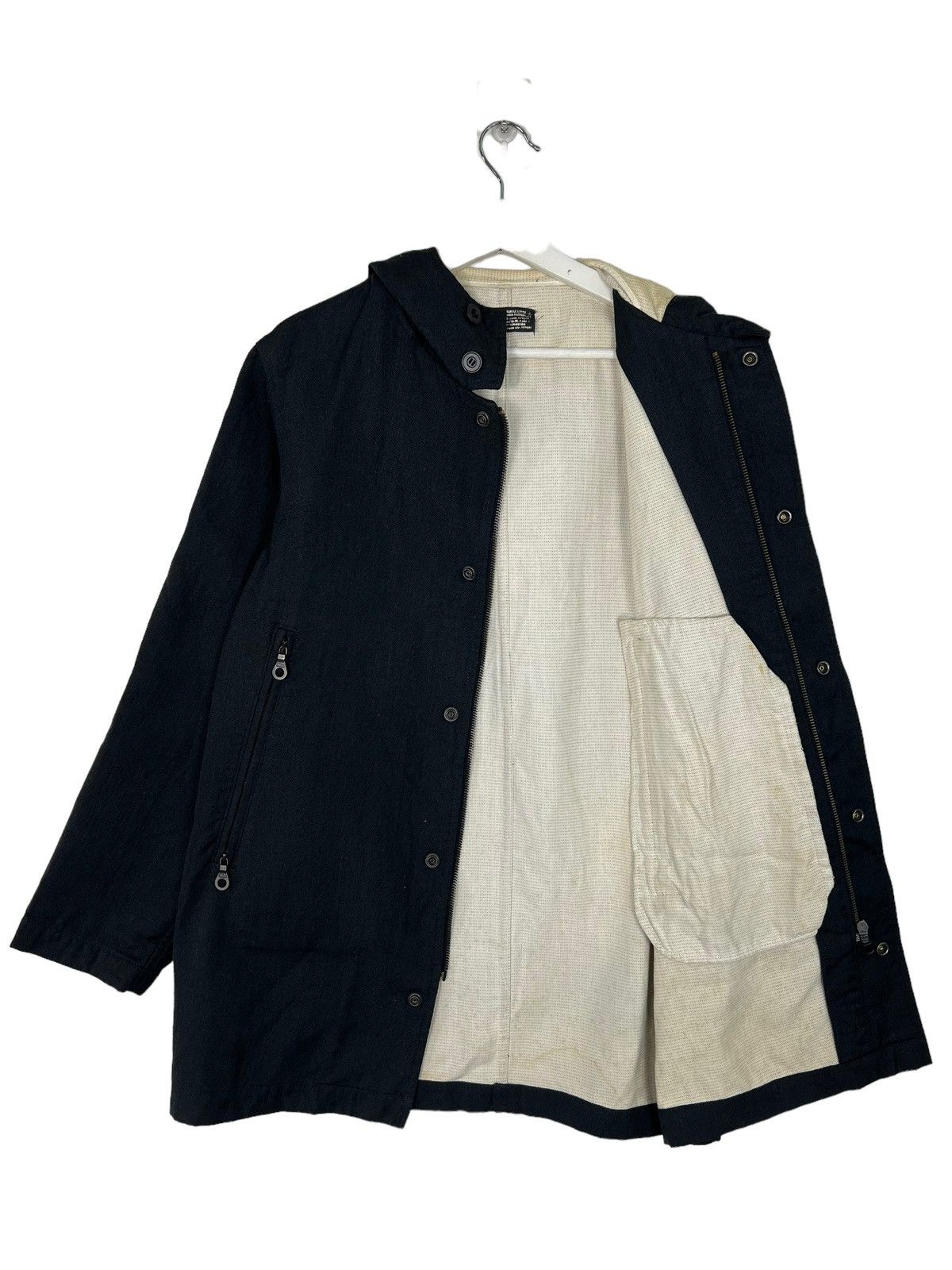 If Six Was Nine 🔥 VIRUS ZIPPED HOODED JACKET MADE IN JAPAN Size US S / EU 44-46 / 1 - 6 Thumbnail