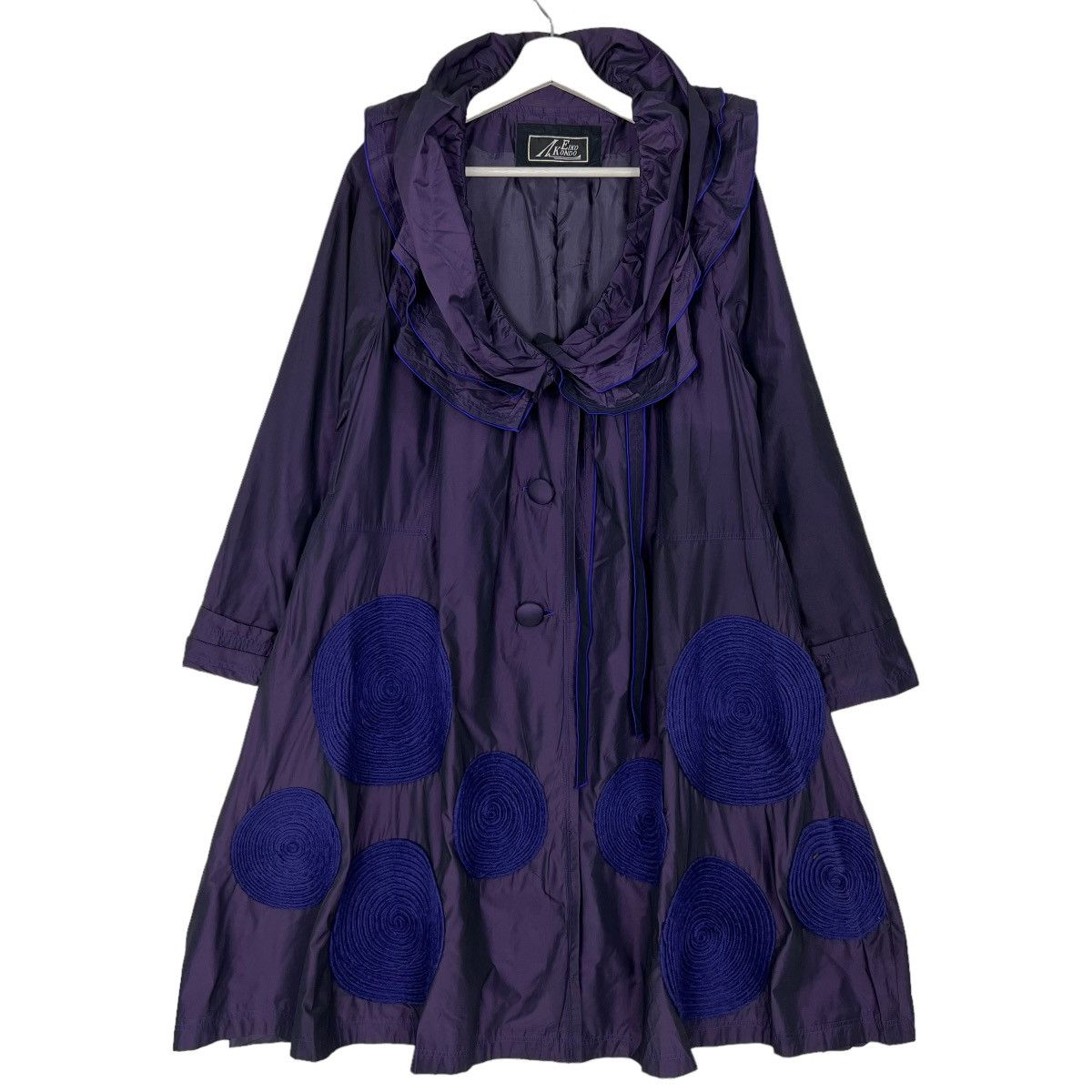 Japanese Brand 🔥 EIKO AKONDO NYLON LONGCOAT Size US M / EU 48-50 / 2 - 1 Thumbnail