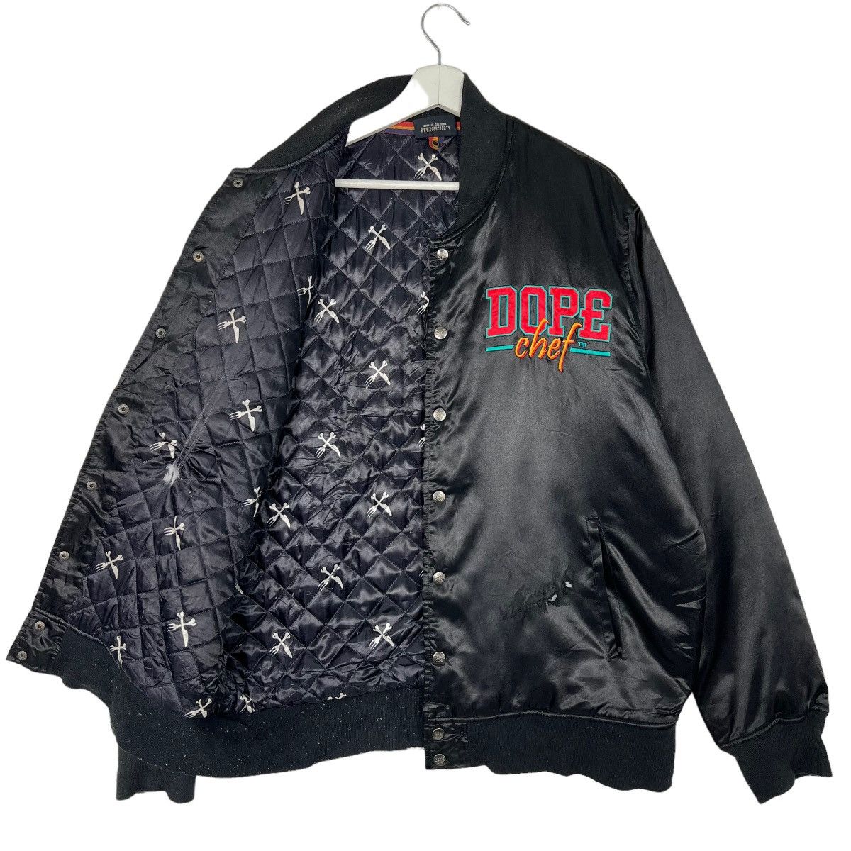 Other 🔥 DOPE CHEF SATIN BOMBER JACKET Size US XL / EU 56 / 4 - 8 Thumbnail
