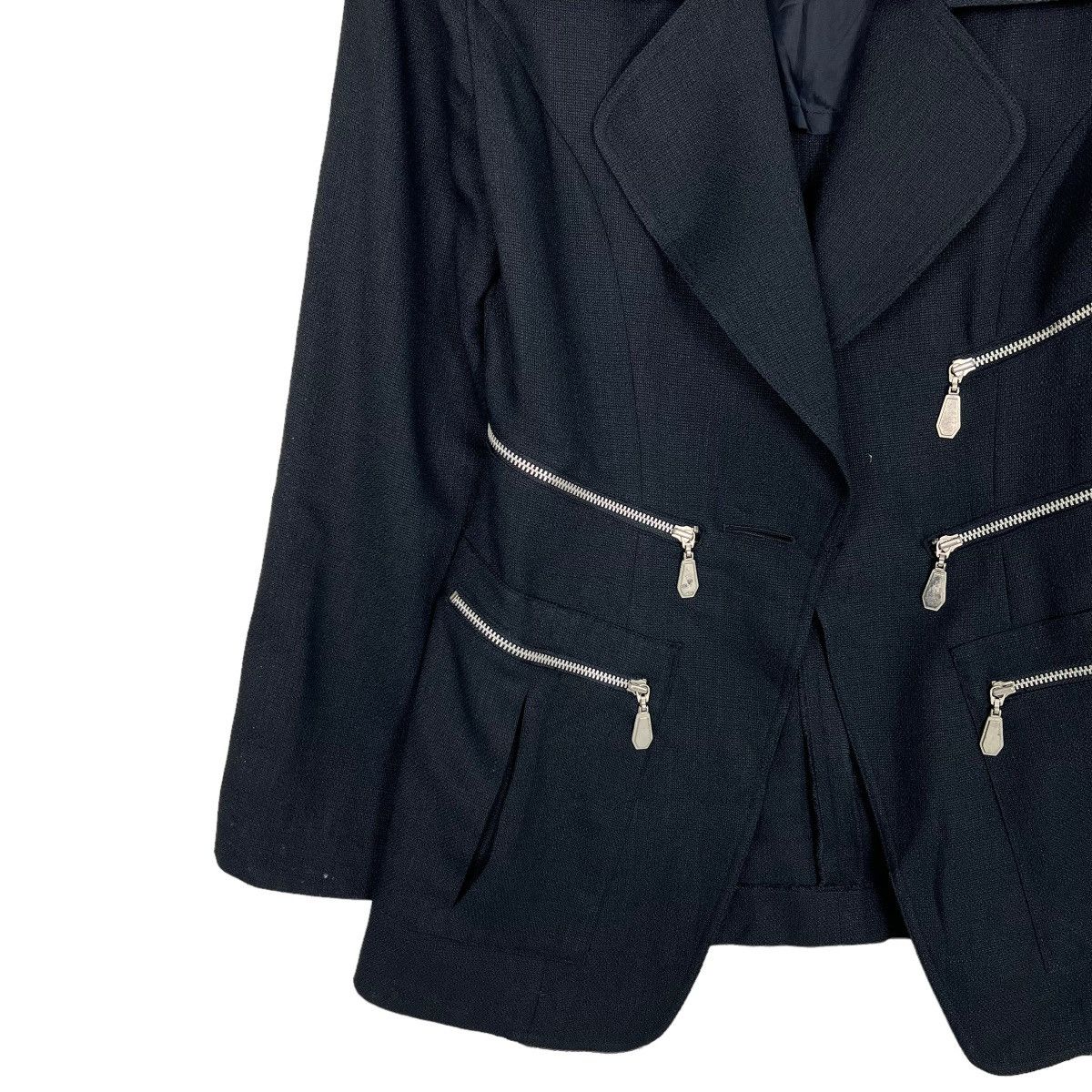 Issey Miyake × Japanese Brand 🔥 BUGI-NGI ZIPPER TAILORED BLAZER JACKET Size US S / EU 44-46 / 1 - 3 Thumbnail