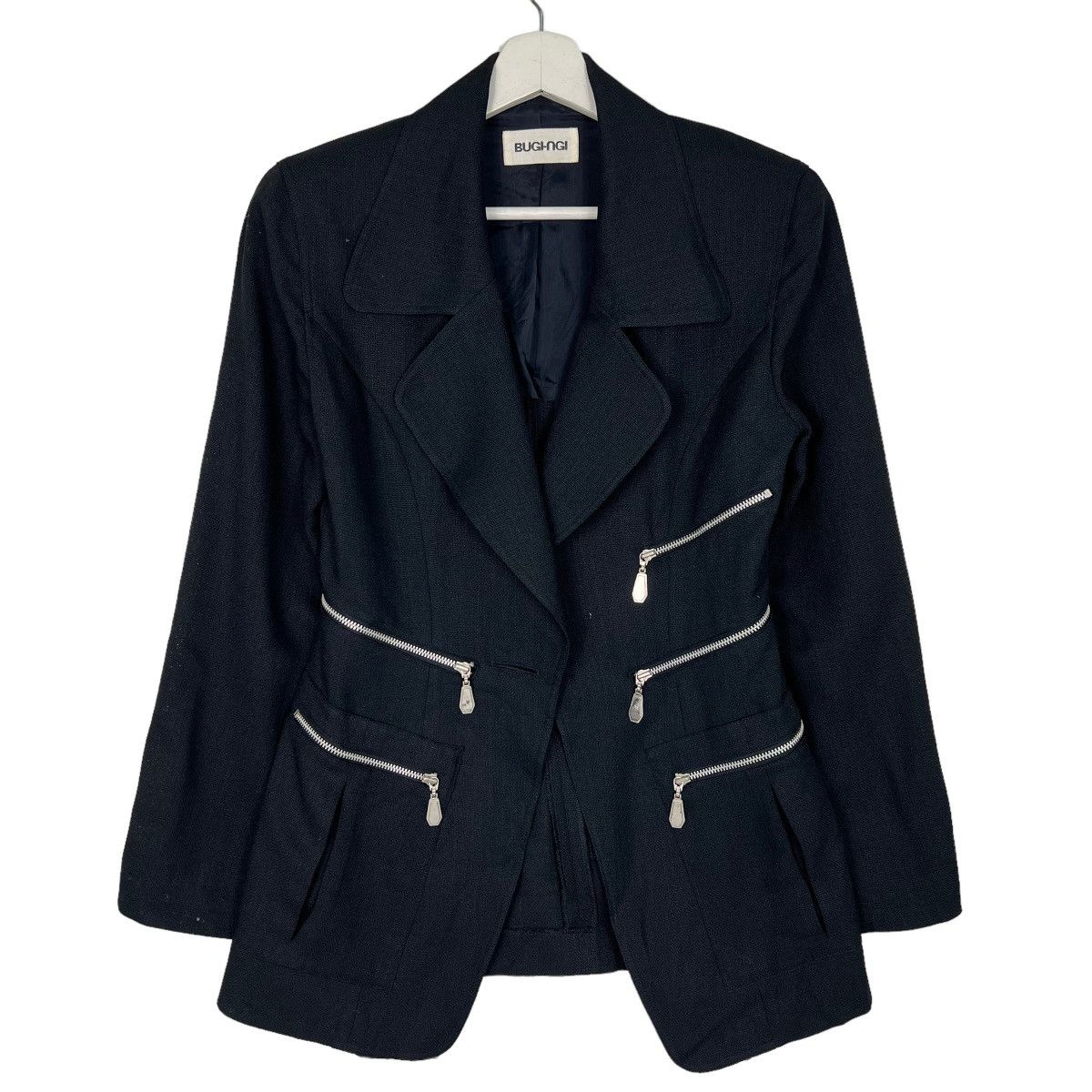 Issey Miyake × Japanese Brand 🔥 BUGI-NGI ZIPPER TAILORED BLAZER JACKET Size US S / EU 44-46 / 1 - 1 Thumbnail
