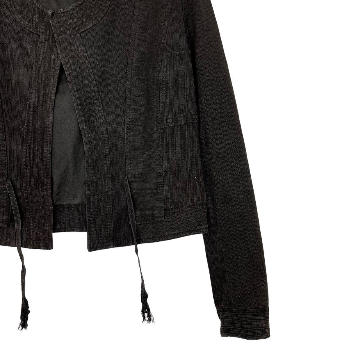 Dries Van Noten 🔥 DRIES VAN NOTEN CROPPED TOP JACKET Size US S / EU 44-46 / 1 - 4 Thumbnail