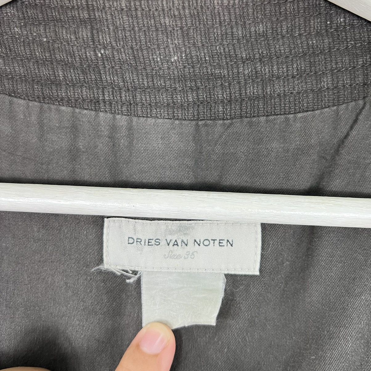 Dries Van Noten 🔥 DRIES VAN NOTEN CROPPED TOP JACKET Size US S / EU 44-46 / 1 - 10 Thumbnail