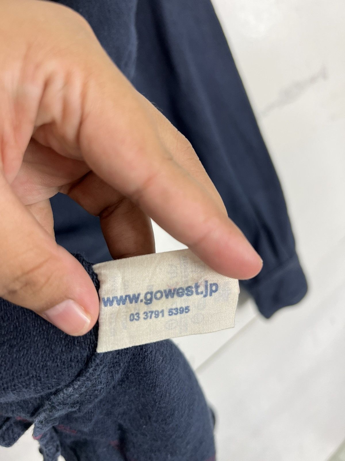 Freewheelers 🔥 GOWEST INDIGO ANORAK SHAWL COLLAR NAVY JACKET JAPAN MADE Size US S / EU 44-46 / 1 - 12 Thumbnail