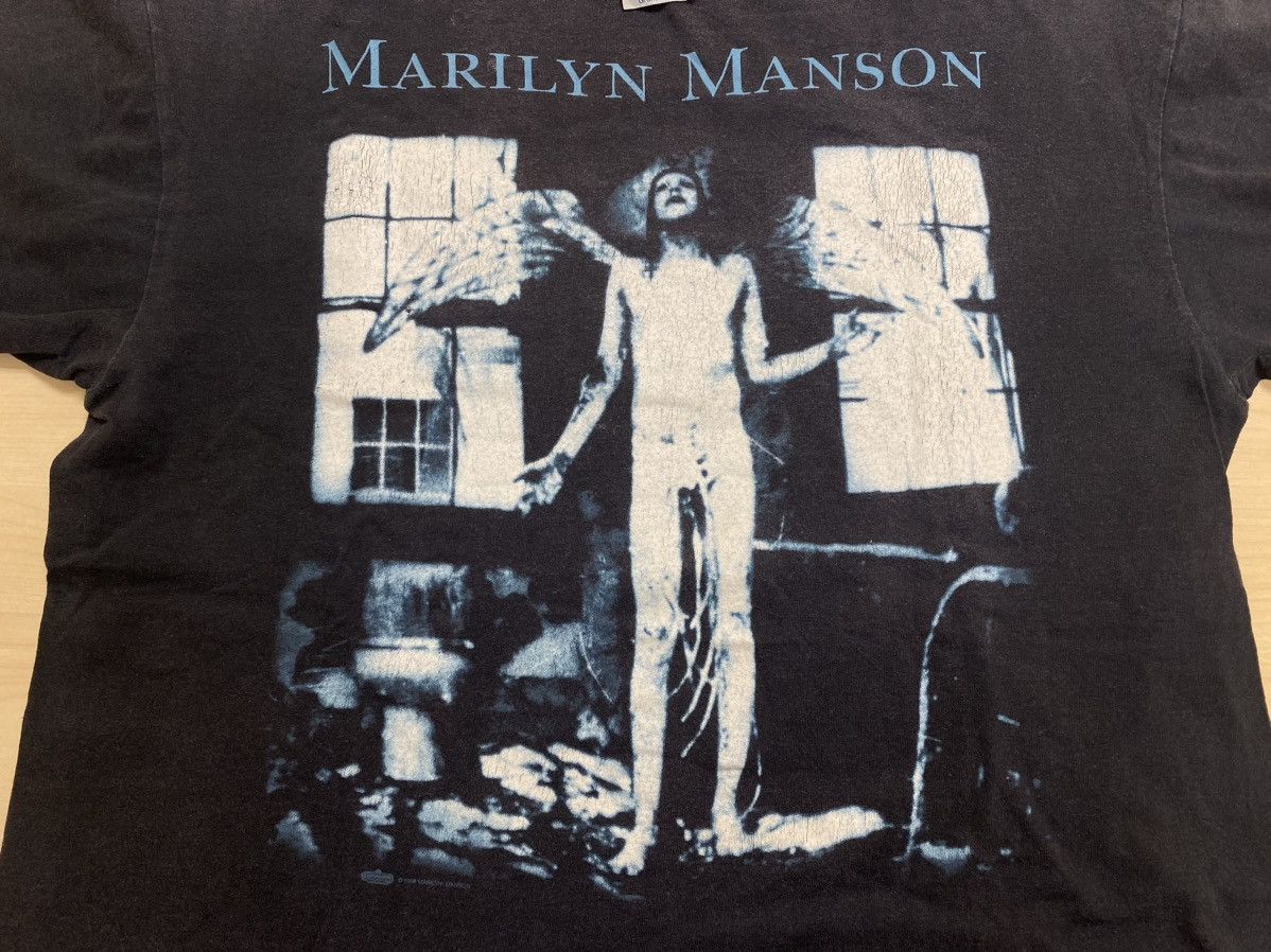 VINTAGE 1996 MARILYN MANSON ANTICHRIST SUPERSTAR TSHIRT