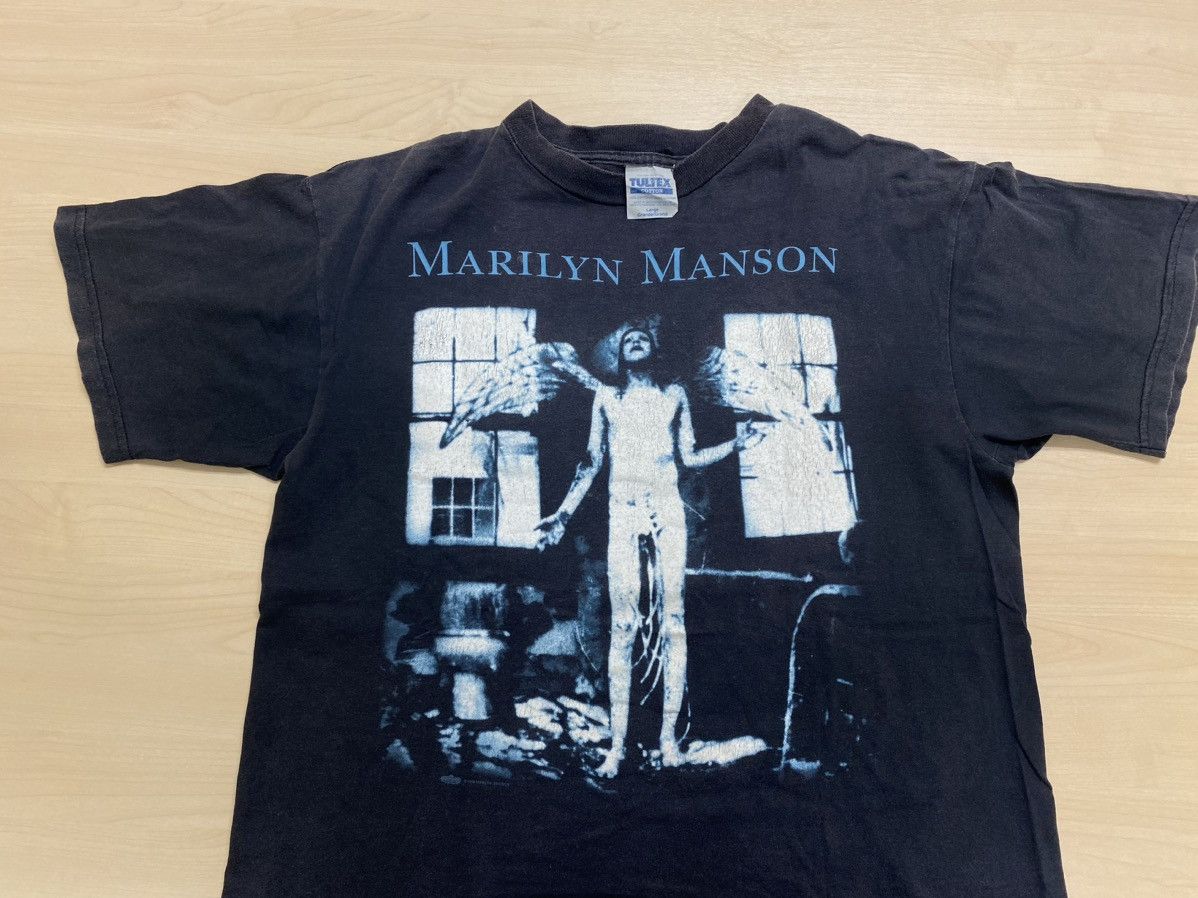 VINTAGE 1996 MARILYN MANSON ANTICHRIST SUPERSTAR TSHIRT