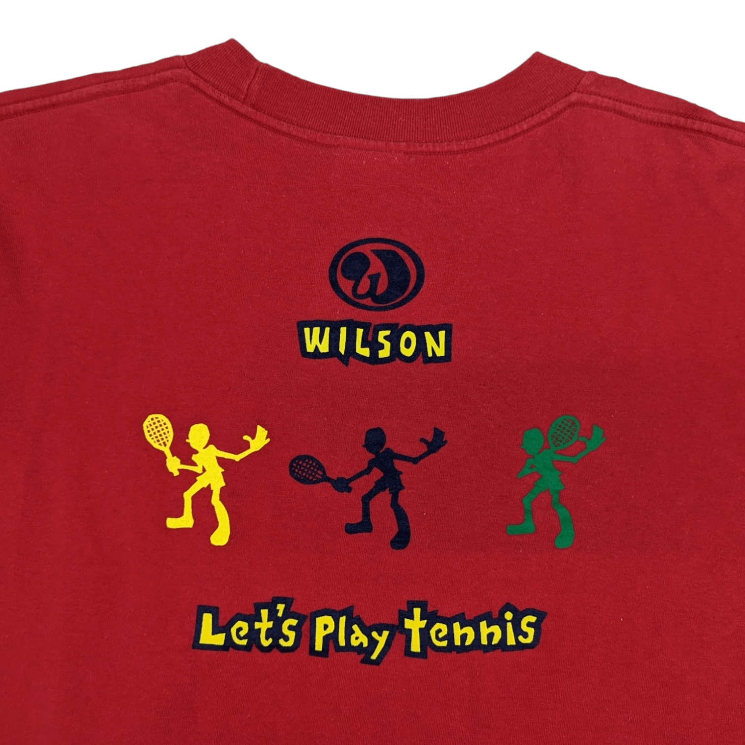Vintage Vintage 90's WILSON Pro Staff Tennis Wimbledon US Open Tee Size US M / EU 48-50 / 2 - 7 Thumbnail