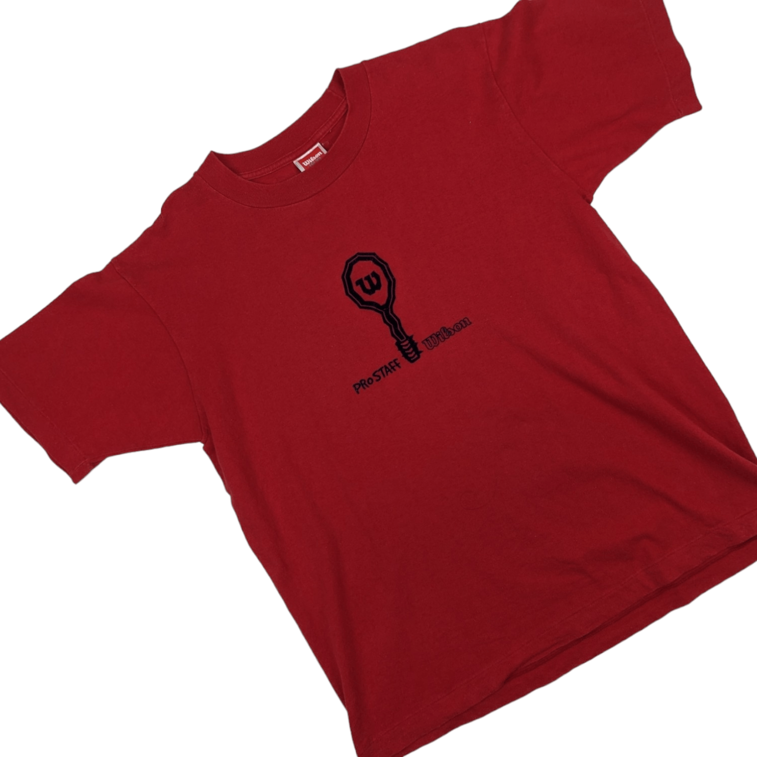Vintage Vintage 90's WILSON Pro Staff Tennis Wimbledon US Open Tee Size US M / EU 48-50 / 2 - 2 Thumbnail