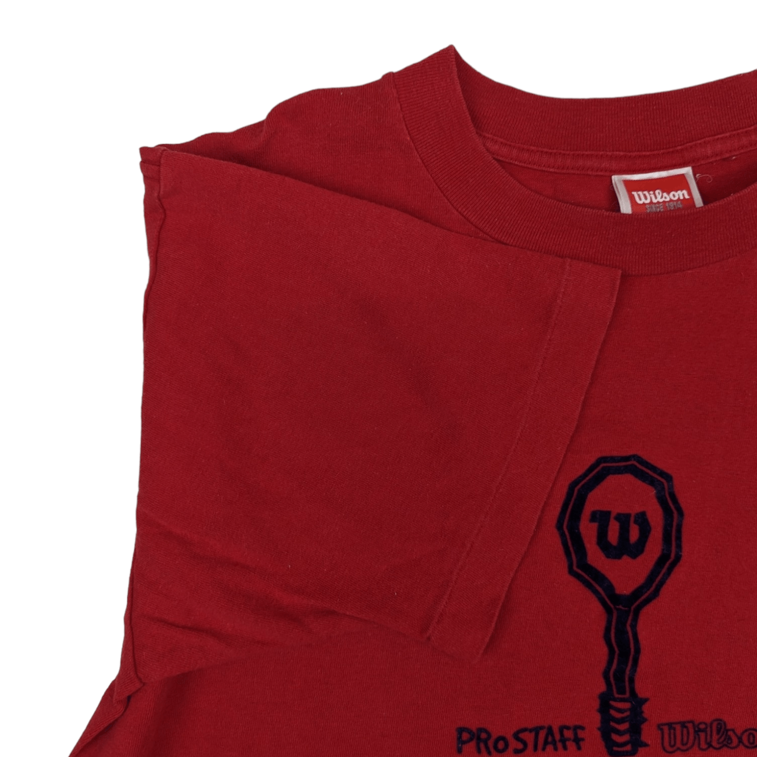 Vintage Vintage 90's WILSON Pro Staff Tennis Wimbledon US Open Tee Size US M / EU 48-50 / 2 - 8 Thumbnail