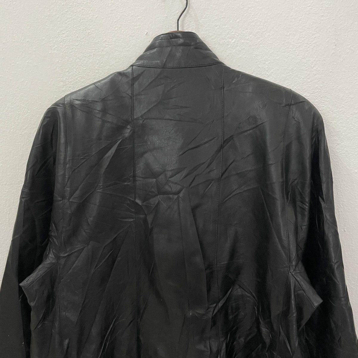 Pierre Balmain Pierre Balmain Paris Button Ups Leather Jacket Size US M / EU 48-50 / 2 - 14 Thumbnail
