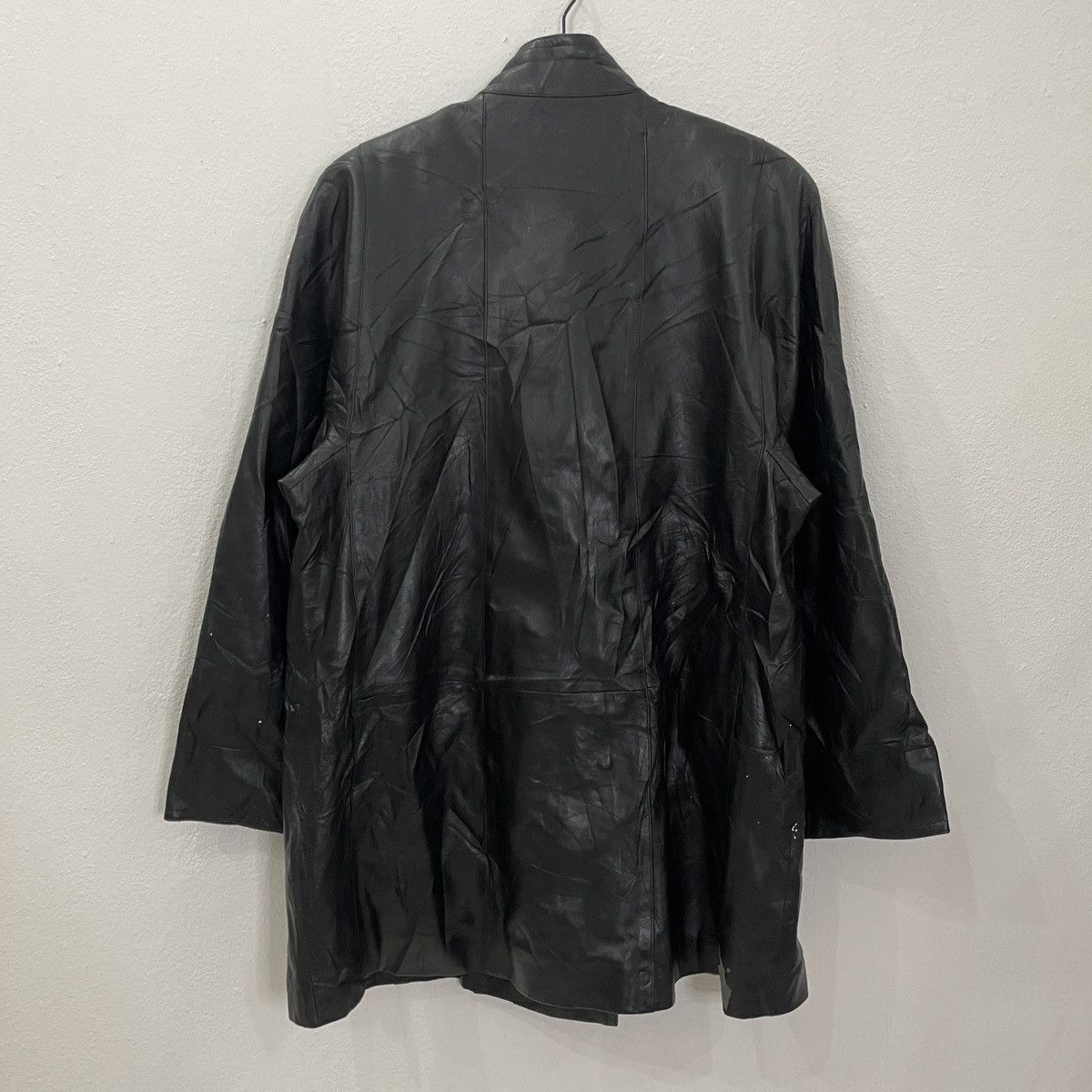 Pierre Balmain Pierre Balmain Paris Button Ups Leather Jacket Size US M / EU 48-50 / 2 - 11 Thumbnail