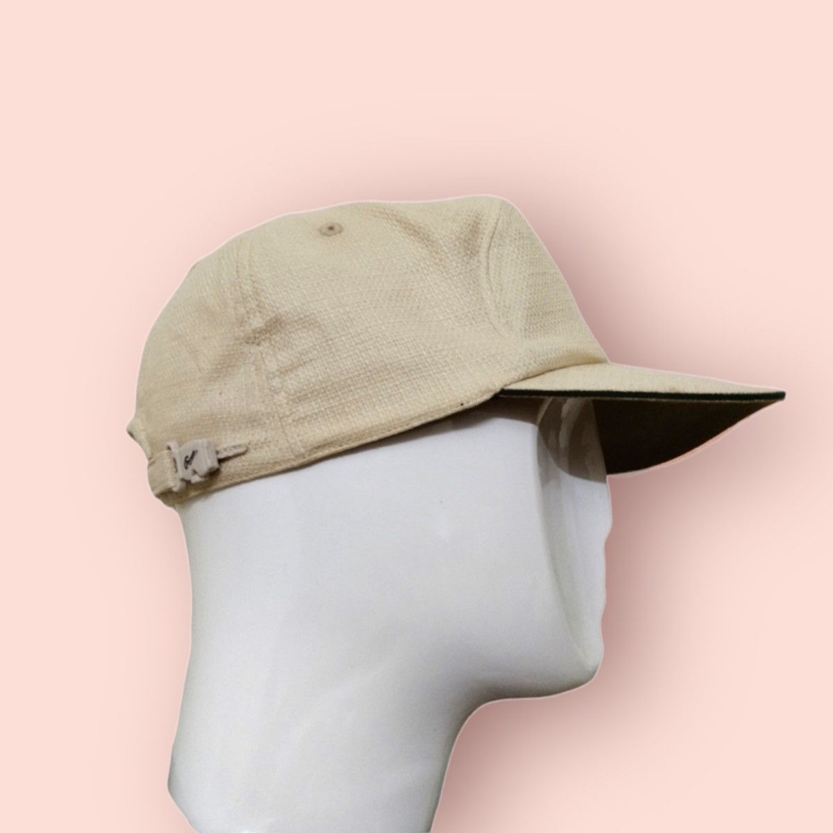 Designer × Japanese Brand × Vintage RARE CROCODILE VINTAGE 7 PANELS HEMP/COTTON CAP Size ONE SIZE - 5 Thumbnail