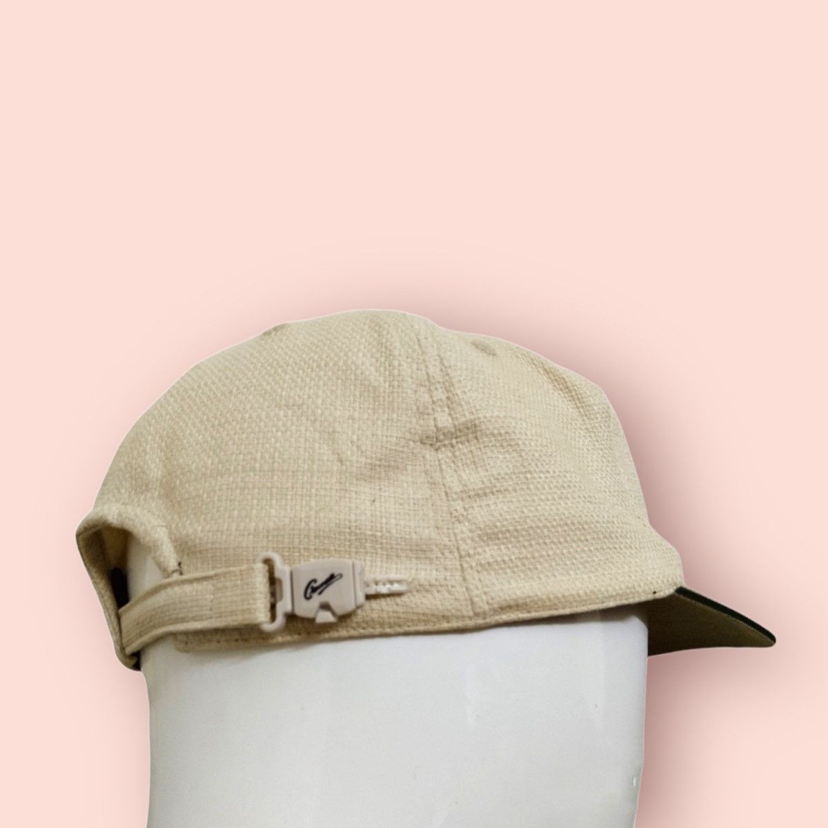 Designer × Japanese Brand × Vintage RARE CROCODILE VINTAGE 7 PANELS HEMP/COTTON CAP Size ONE SIZE - 6 Thumbnail