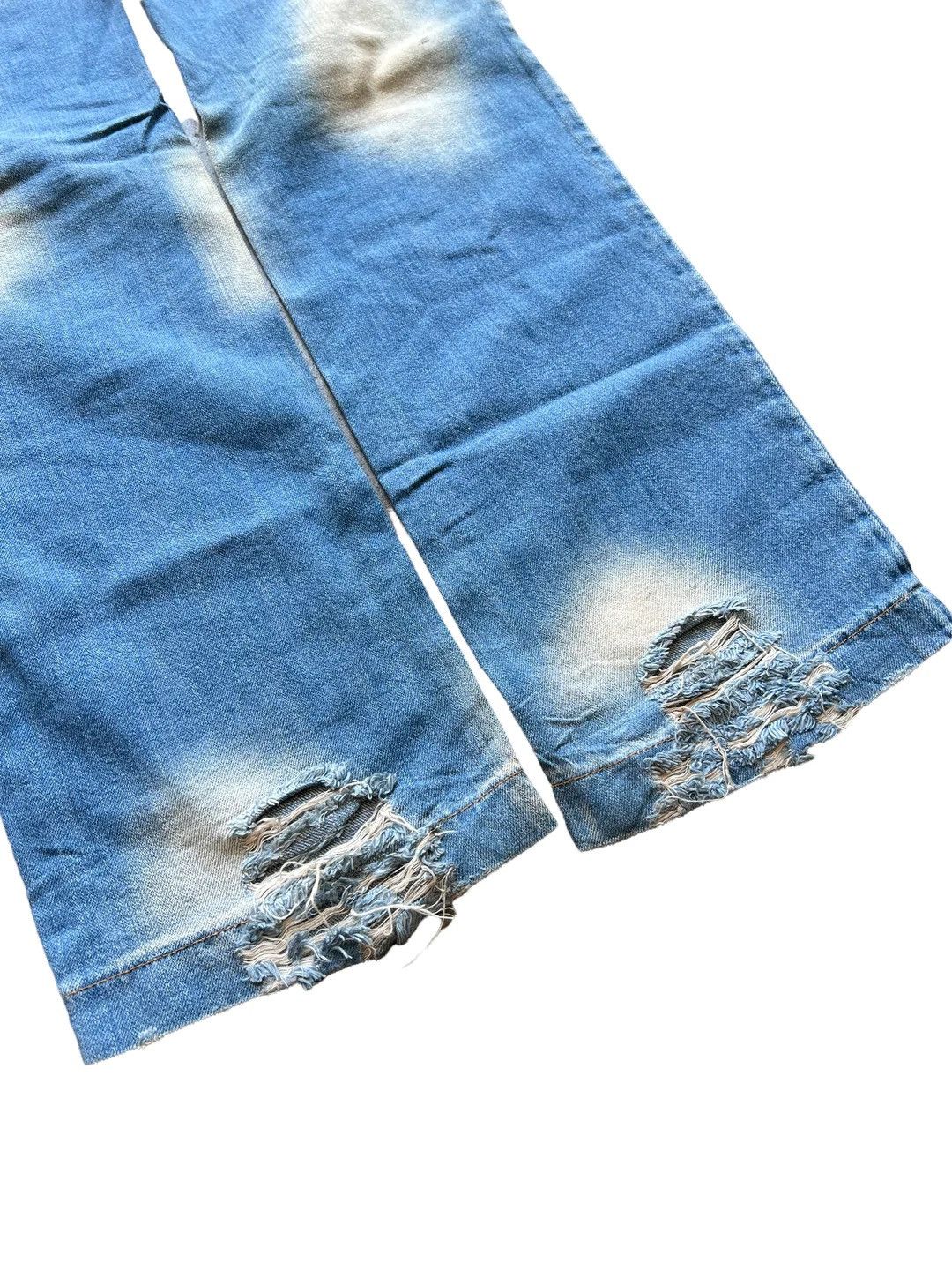 Dolce & Gabbana Hippy Fade Distressed Denim Size US 34 / EU 50 - 3 Thumbnail