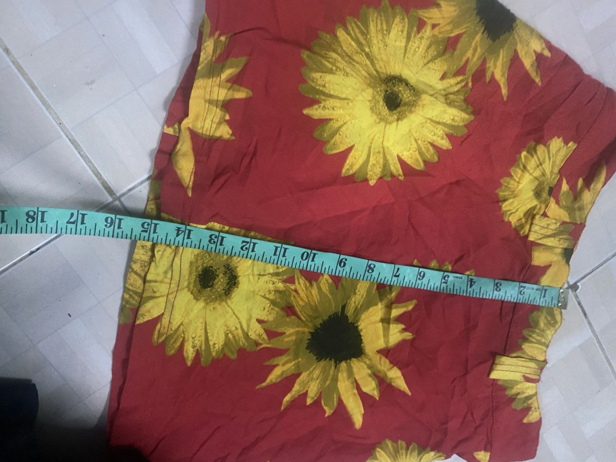 CALVIN KLEIN SUN FLOWER MINI SKIRT