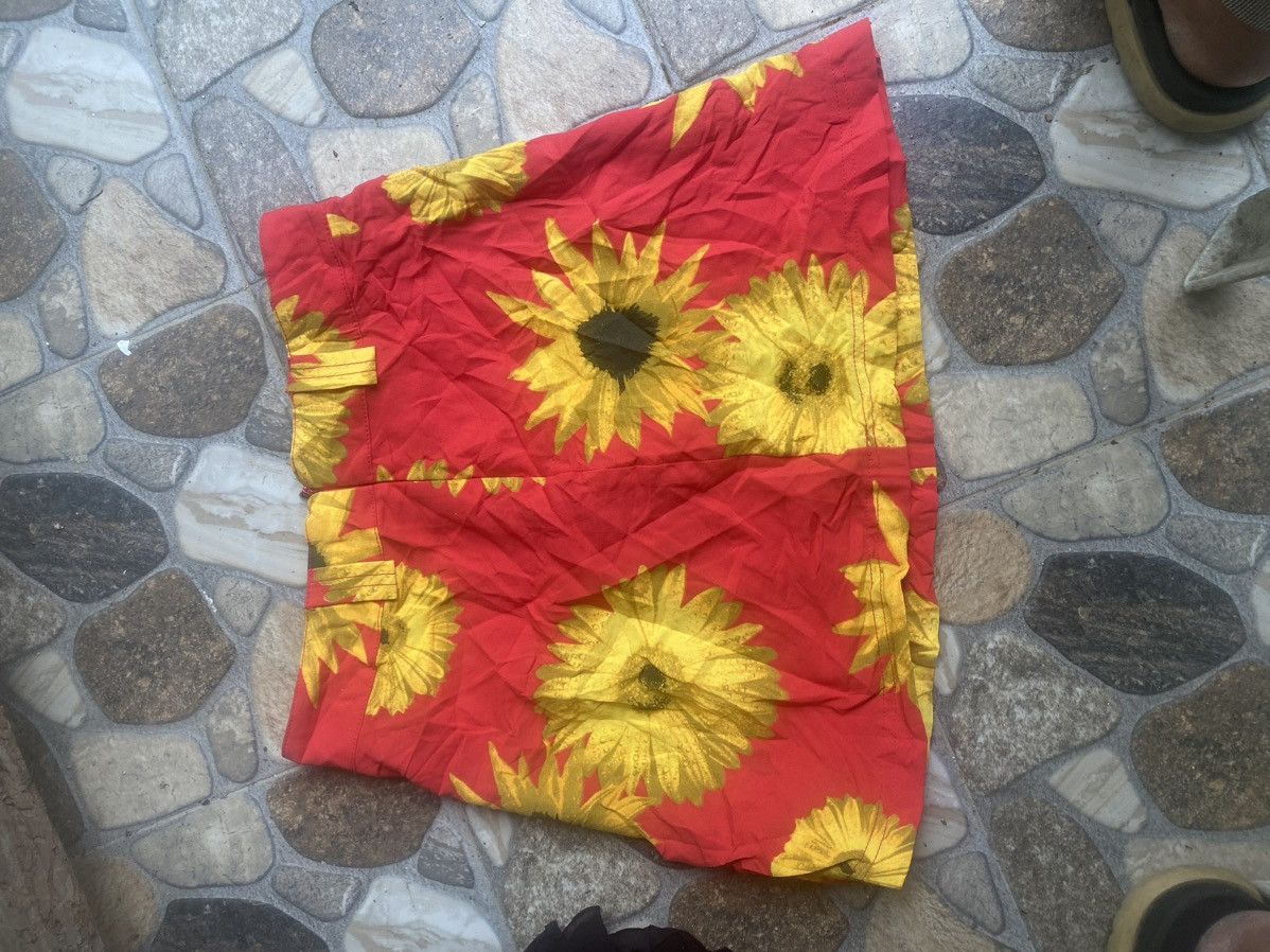 CALVIN KLEIN SUN FLOWER MINI SKIRT