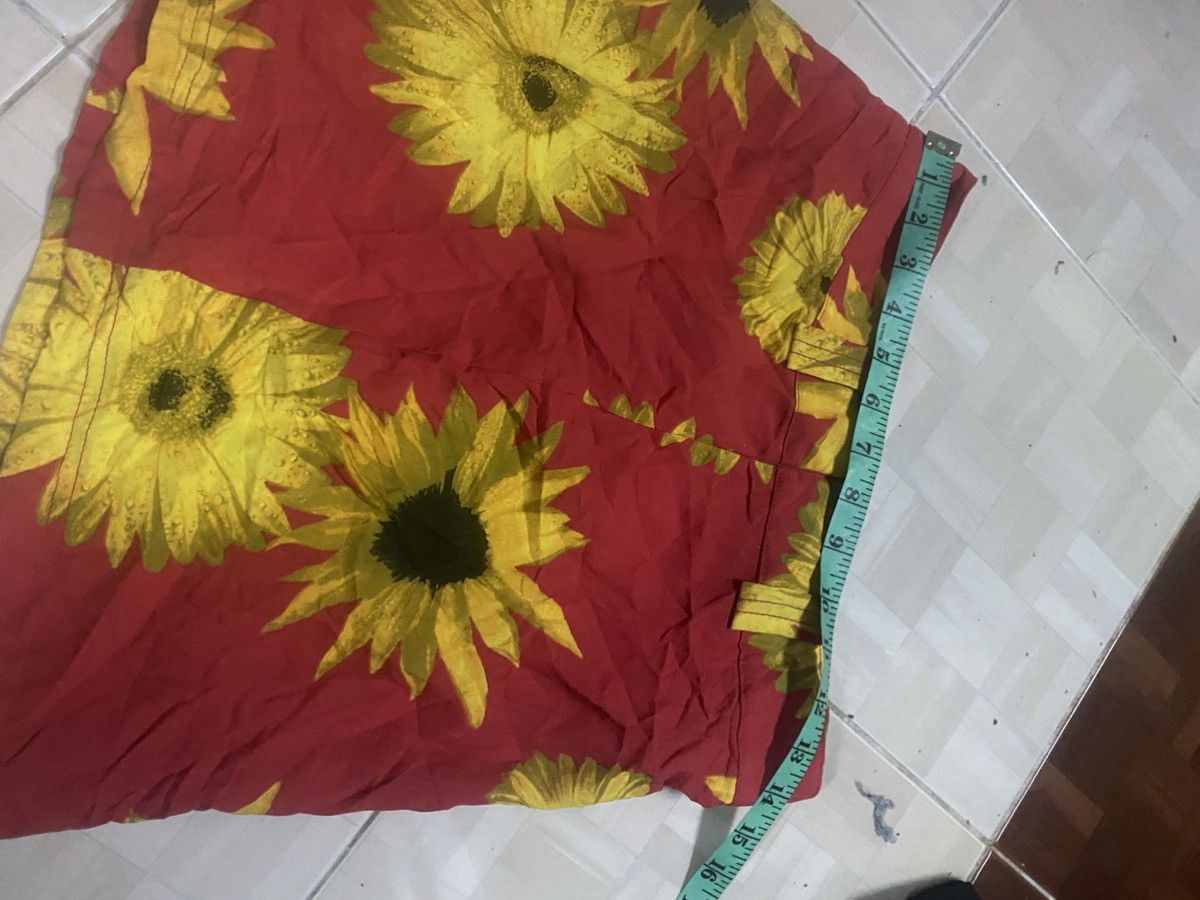 CALVIN KLEIN SUN FLOWER MINI SKIRT