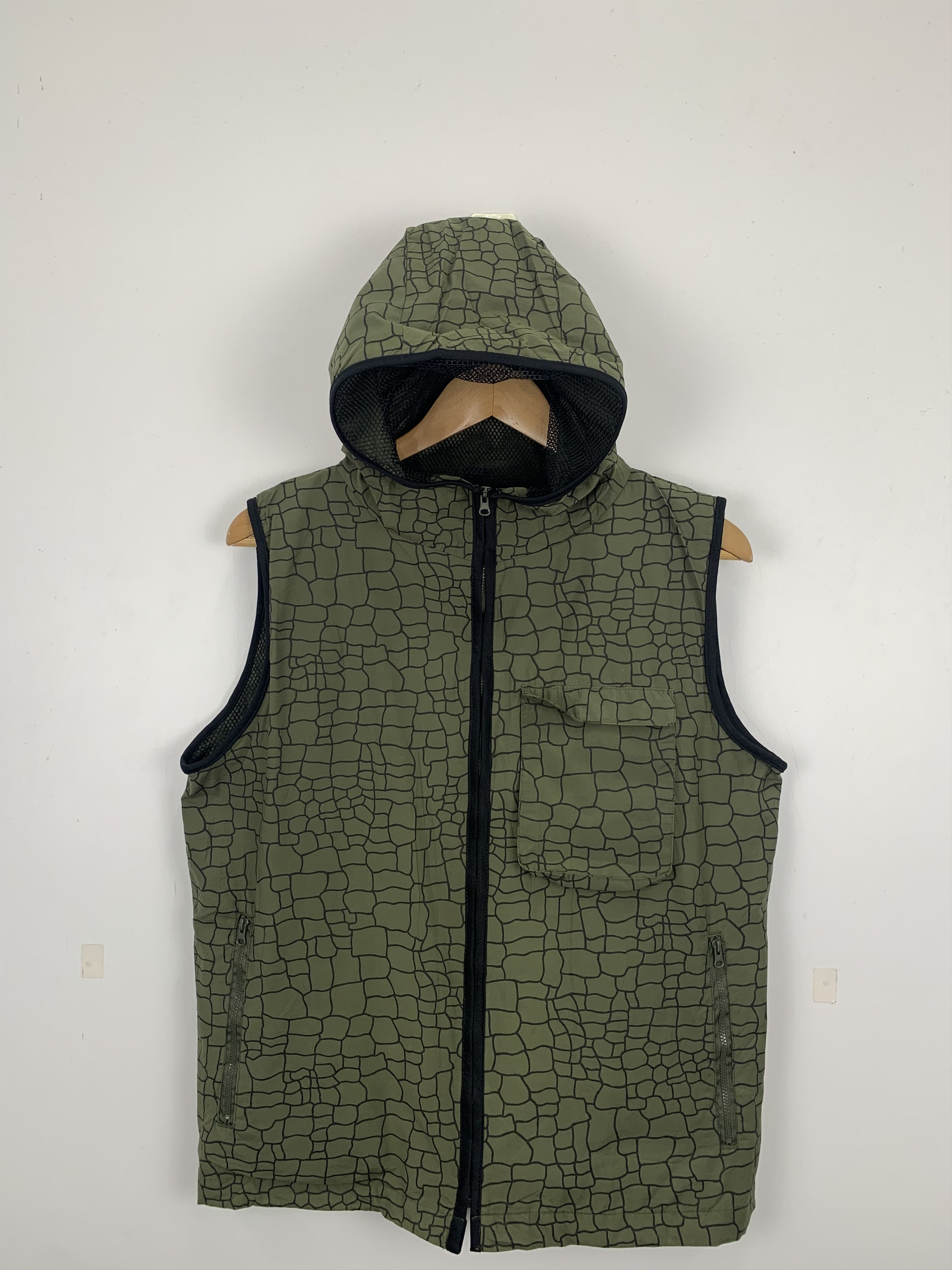 Japanese Brand × Vintage Vintage Japanese Brand Hoodie Zipper Vest Size US XXS / EU 40 - 1 Thumbnail