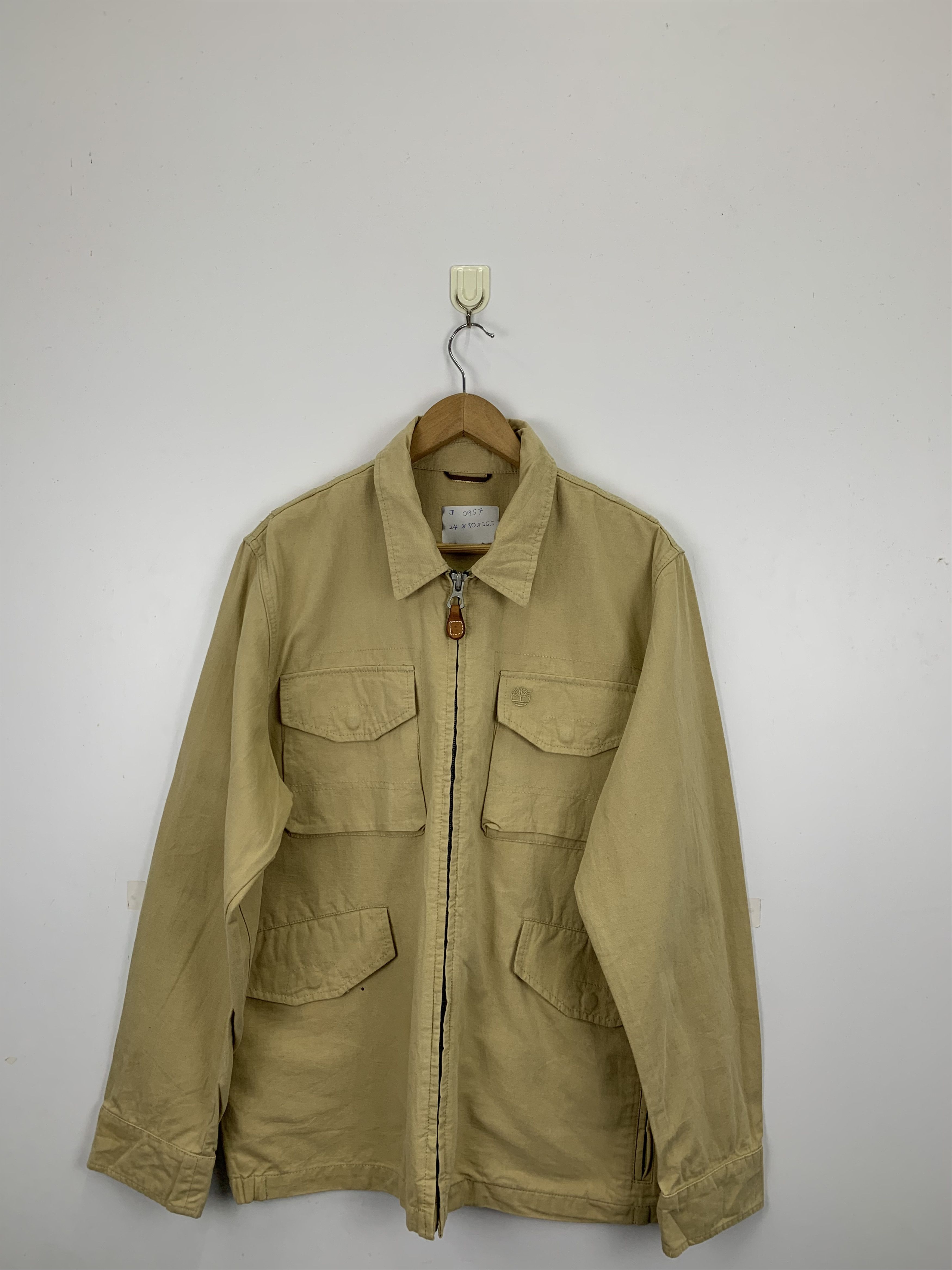 Vintage Timberland Denim Zipper Jacket J0957