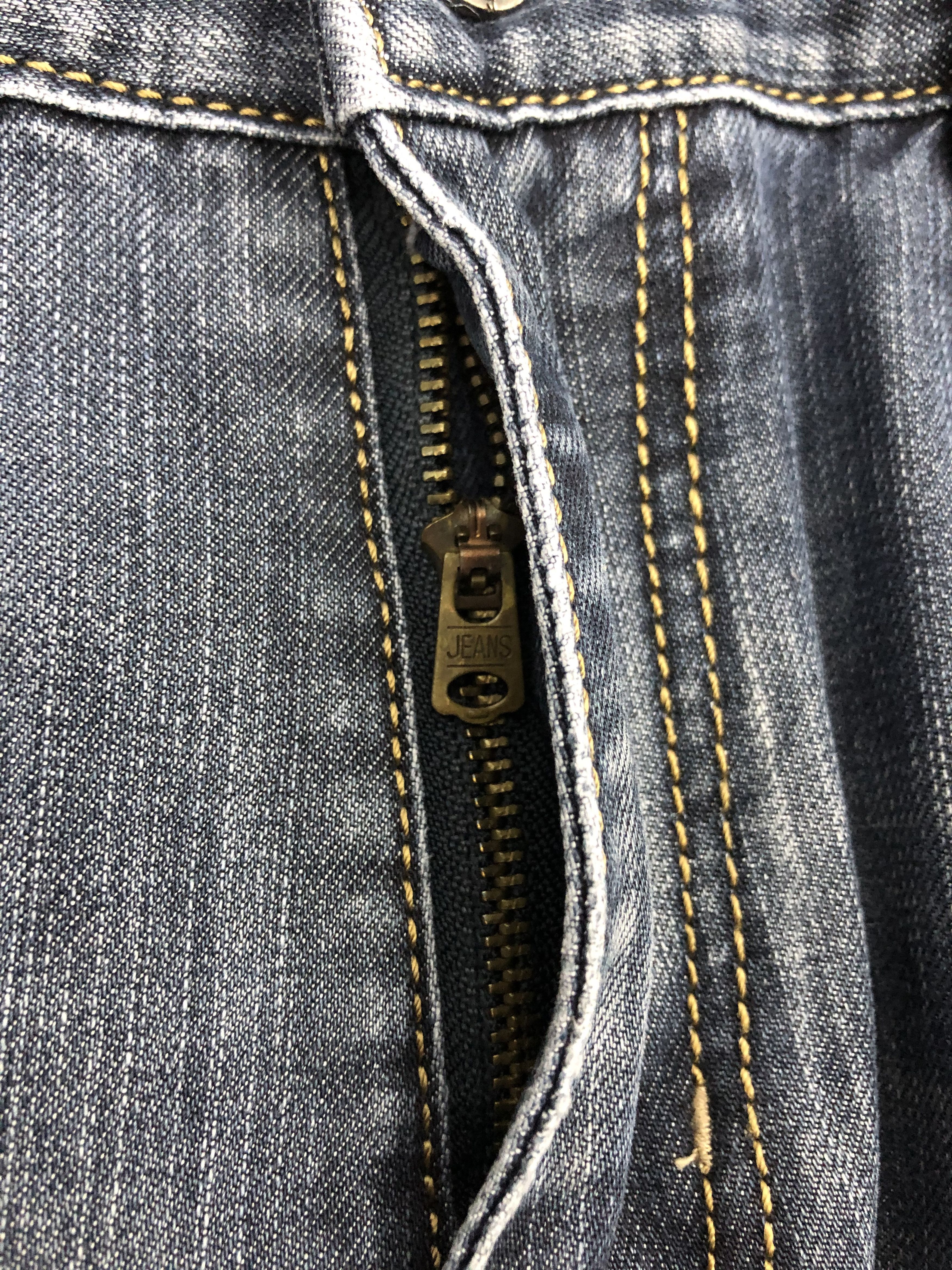 Calvin Klein × Vintage Vintage Calvin Klein Faded Black Jeans Size US 32 / EU 48 - 11 Thumbnail