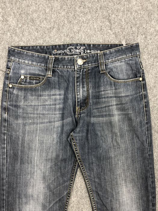 Calvin Klein Vintage Calvin Klein Faded Black Jeans | Grailed