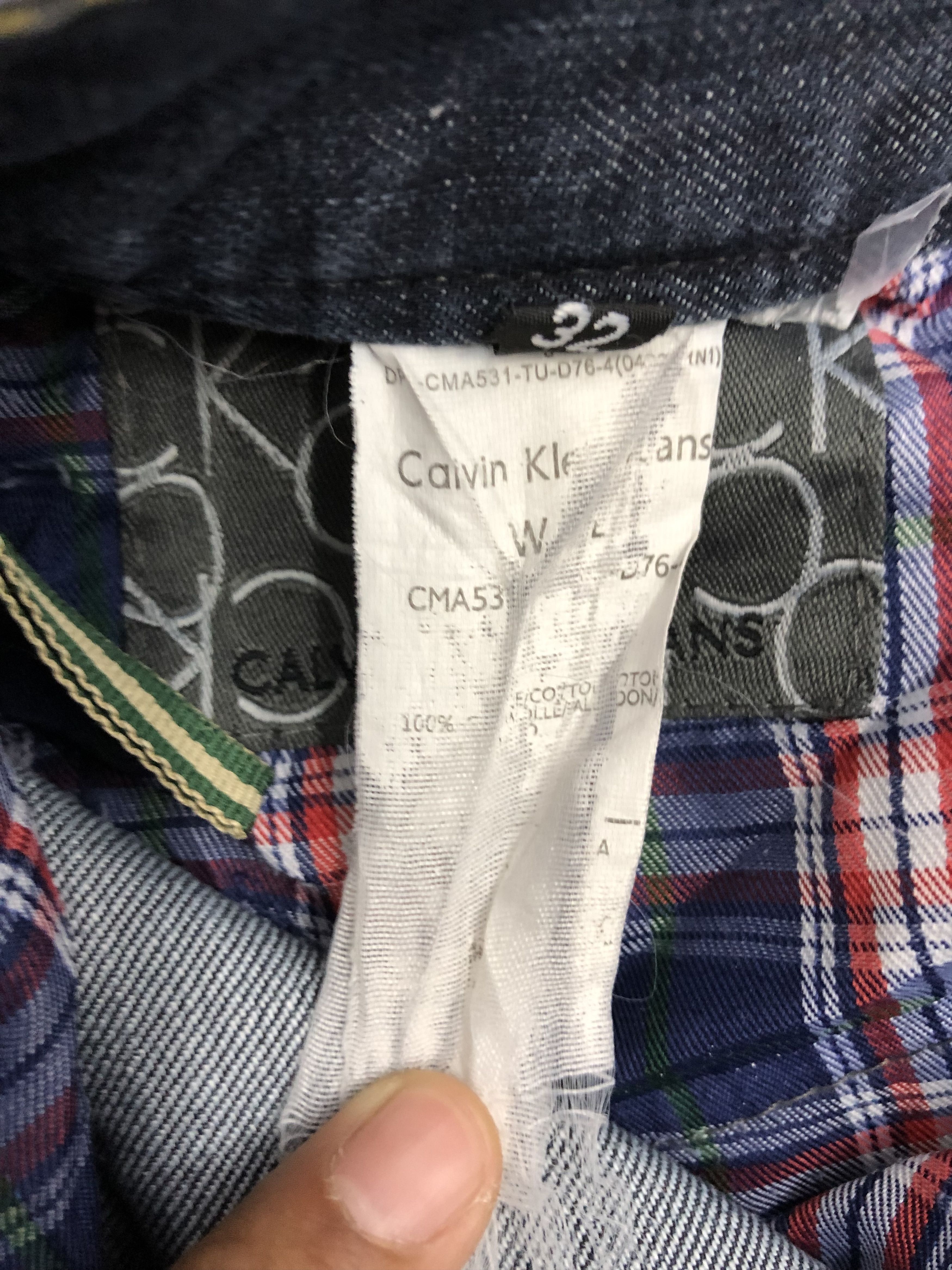 Calvin Klein × Vintage Vintage Calvin Klein Faded Black Jeans Size US 32 / EU 48 - 6 Thumbnail