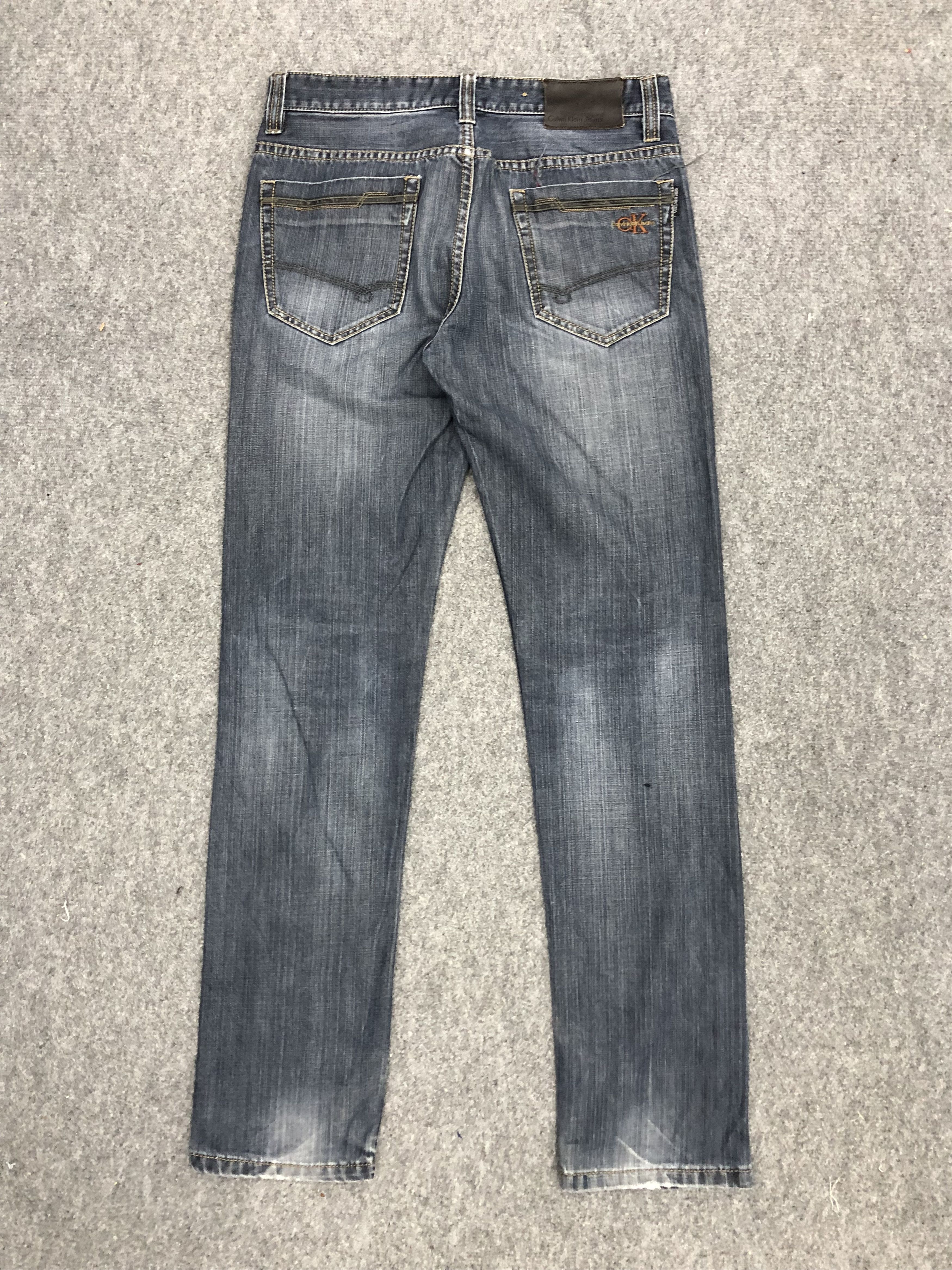 Calvin Klein × Vintage Vintage Calvin Klein Faded Black Jeans Size US 32 / EU 48 - 3 Thumbnail