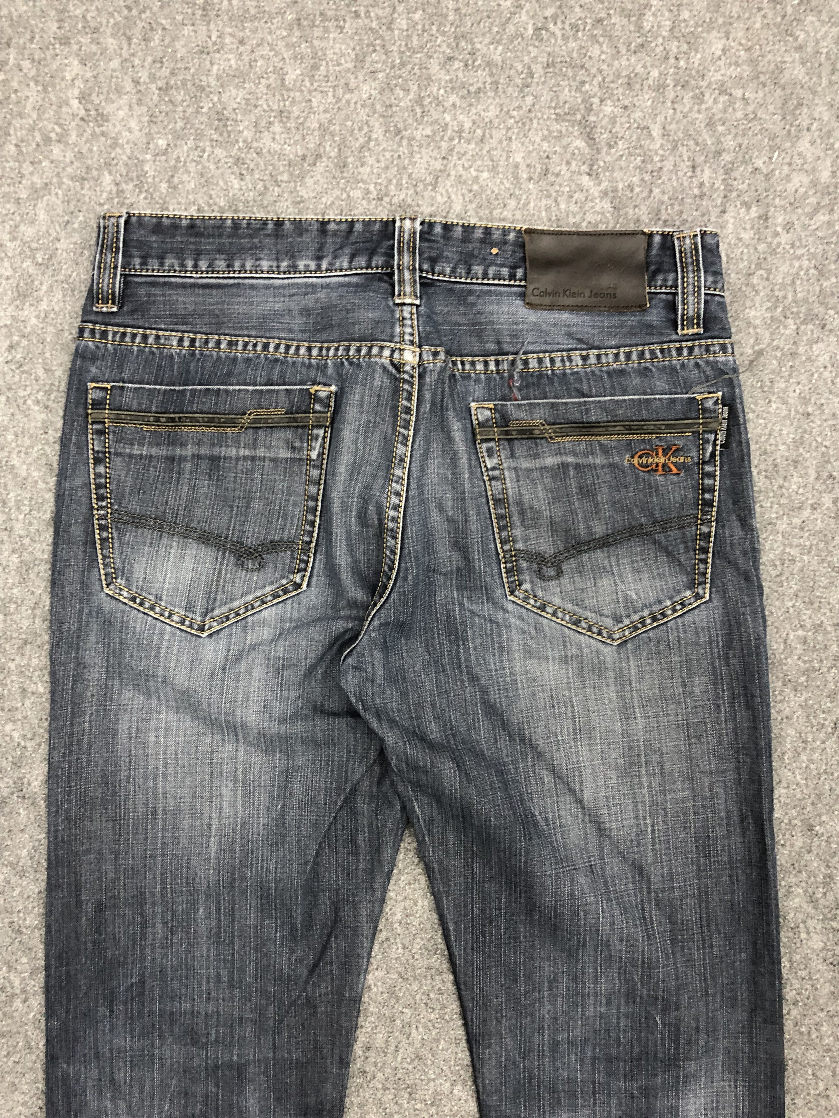 Calvin Klein × Vintage Vintage Calvin Klein Faded Black Jeans Size US 32 / EU 48 - 4 Thumbnail