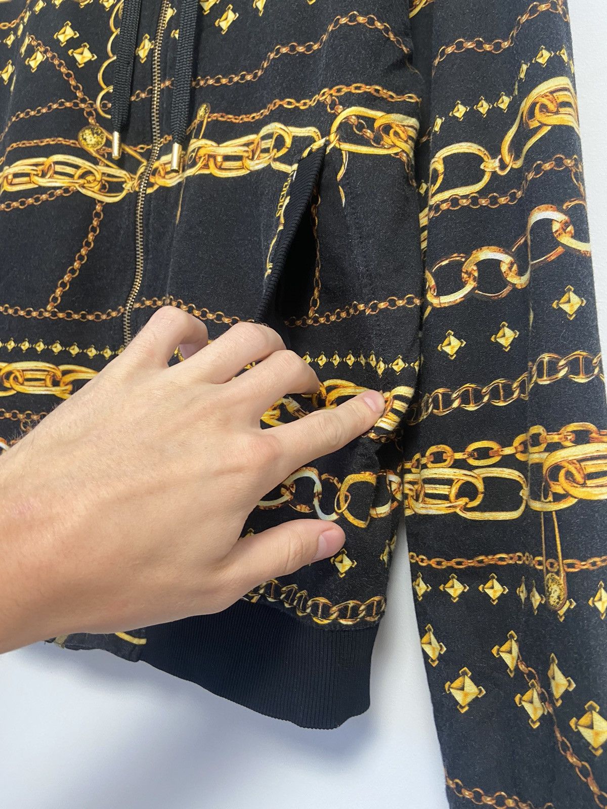 Versus Versace Versus Versace Hoodie Gold Size XL / US 12-14 / IT 48-50 - 11 Thumbnail