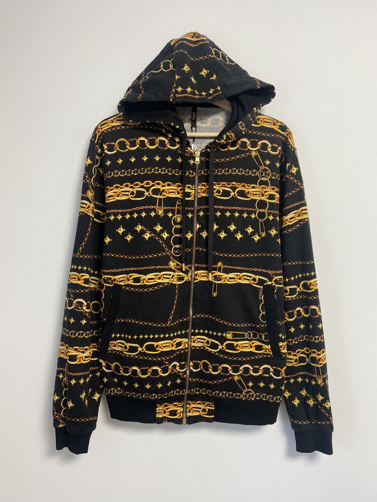 Versus Versace Versus Versace Hoodie Gold Size XL / US 12-14 / IT 48-50 - 1 Thumbnail