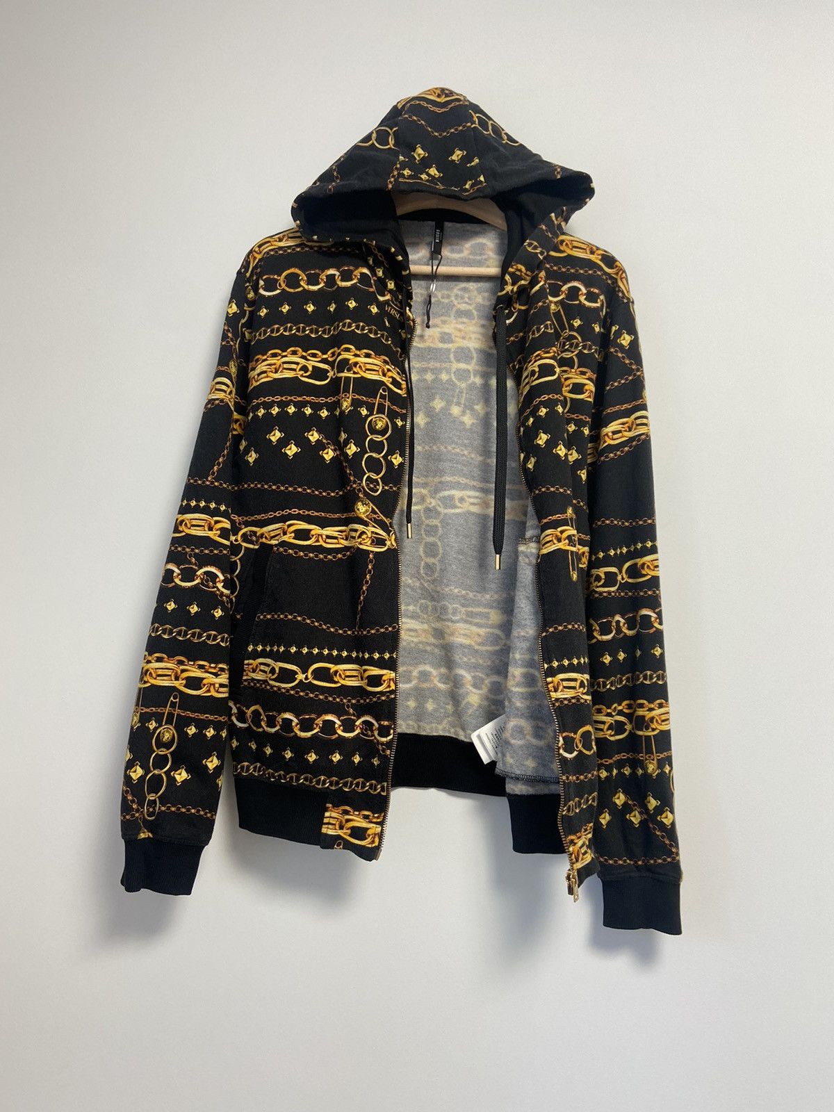 Versus Versace Versus Versace Hoodie Gold Size XL / US 12-14 / IT 48-50 - 15 Thumbnail