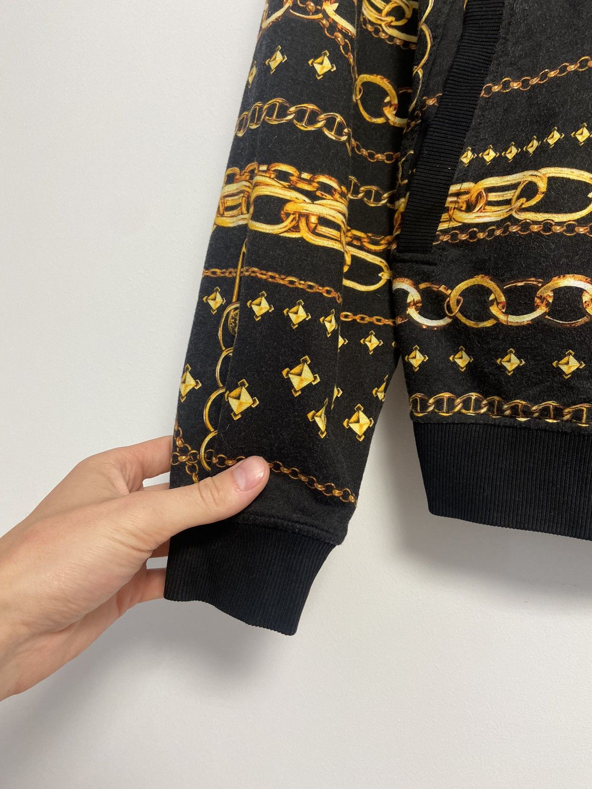 Versus Versace Versus Versace Hoodie Gold Size XL / US 12-14 / IT 48-50 - 5 Thumbnail