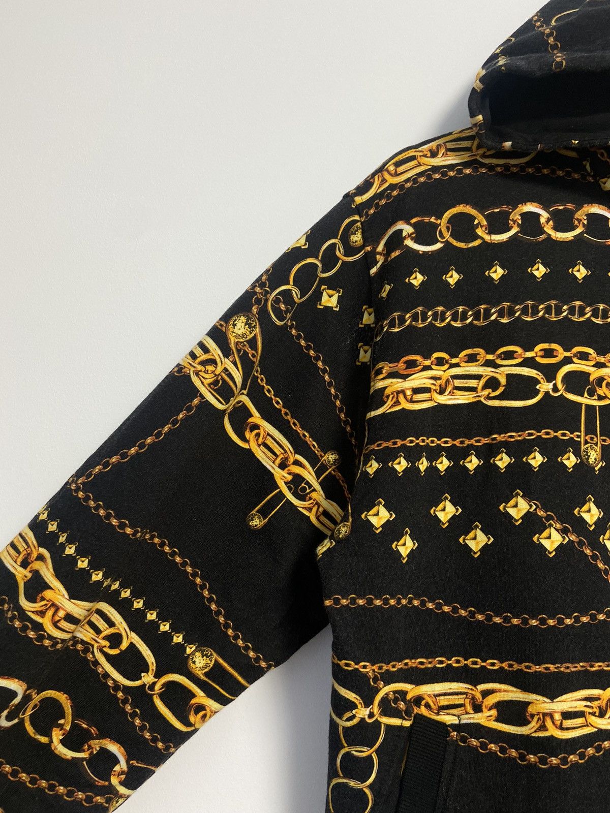 Versus Versace Versus Versace Hoodie Gold Size XL / US 12-14 / IT 48-50 - 6 Thumbnail