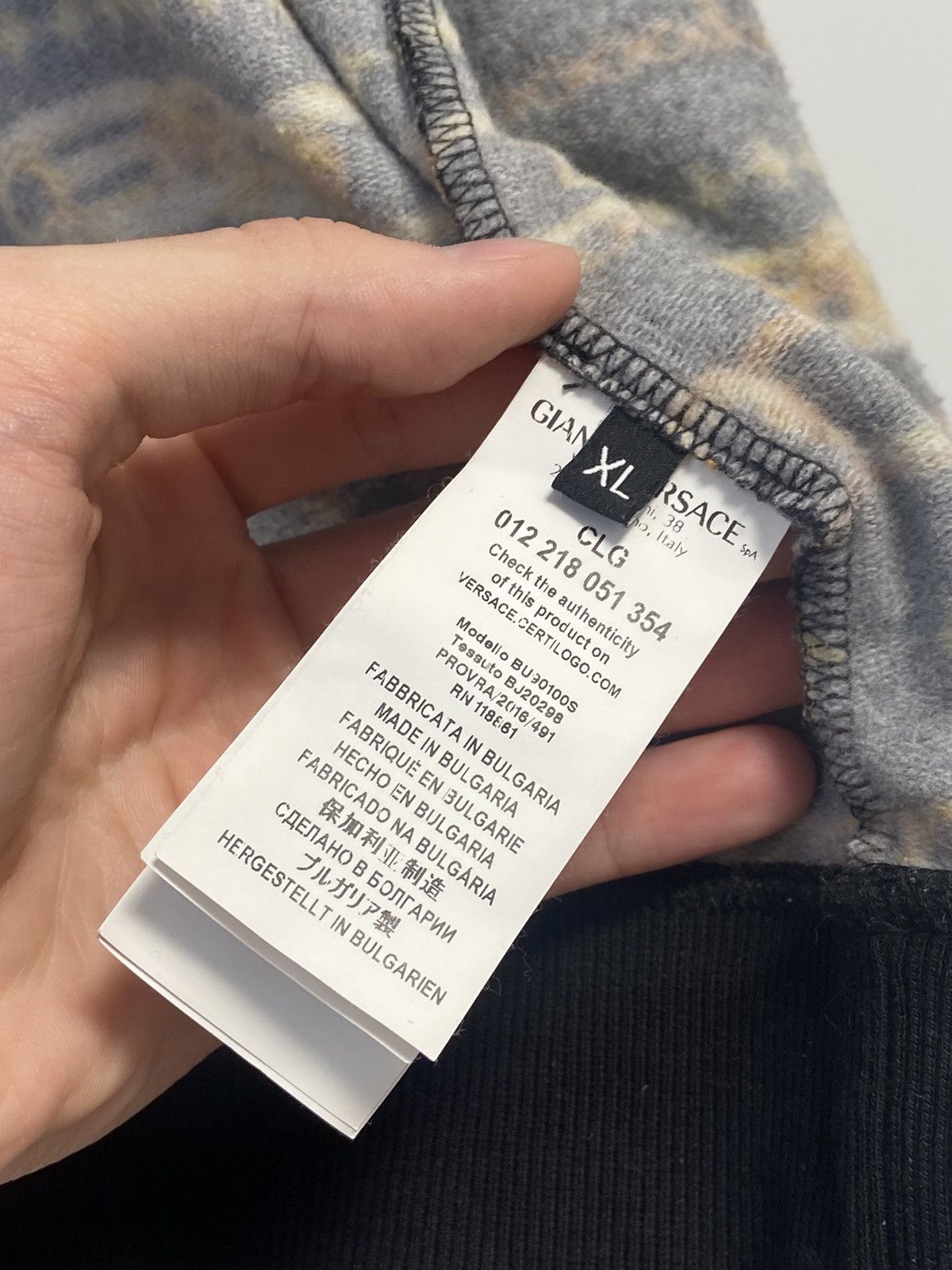 Versus Versace Versus Versace Hoodie Gold Size XL / US 12-14 / IT 48-50 - 13 Thumbnail