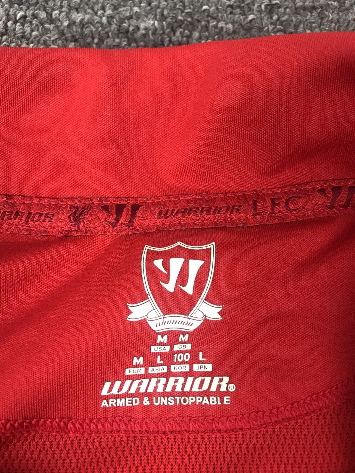 Warrior Liverpool Sterling 31 Home 2014/15 LONGSLEEVE Warrior Size US M / EU 48-50 / 2 - 5 Thumbnail