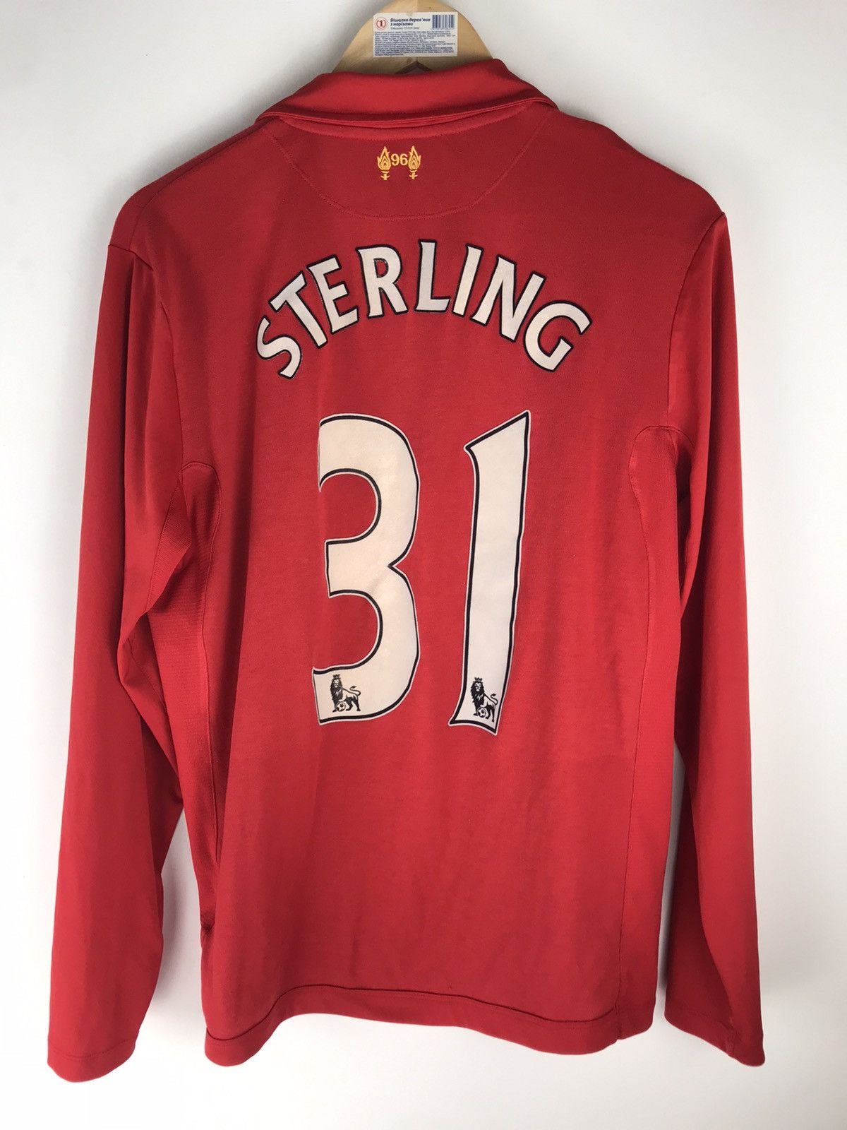 Warrior Liverpool Sterling 31 Home 2014/15 LONGSLEEVE Warrior Size US M / EU 48-50 / 2 - 1 Thumbnail