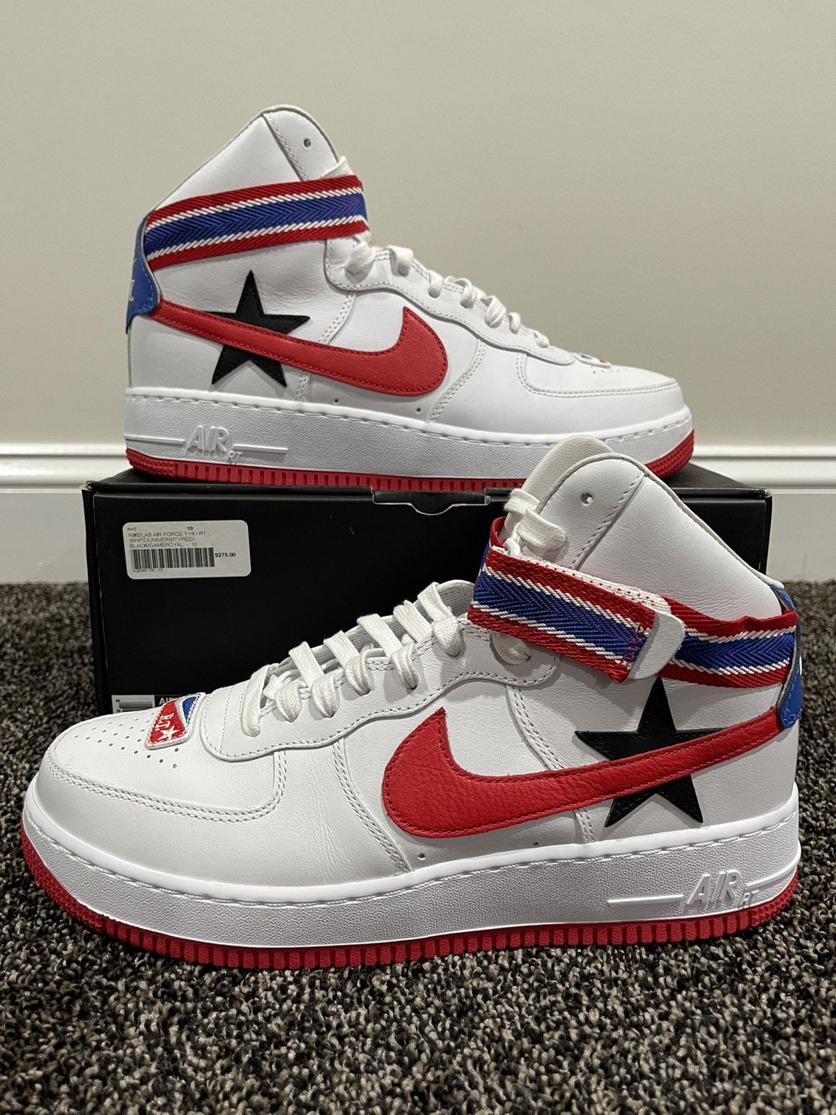 Nike × Riccardo Tisci Nike Air Force 1 High Riccardo Tisci Victorious MinoTaurs Size US 10 / EU 43 - 2 Thumbnail