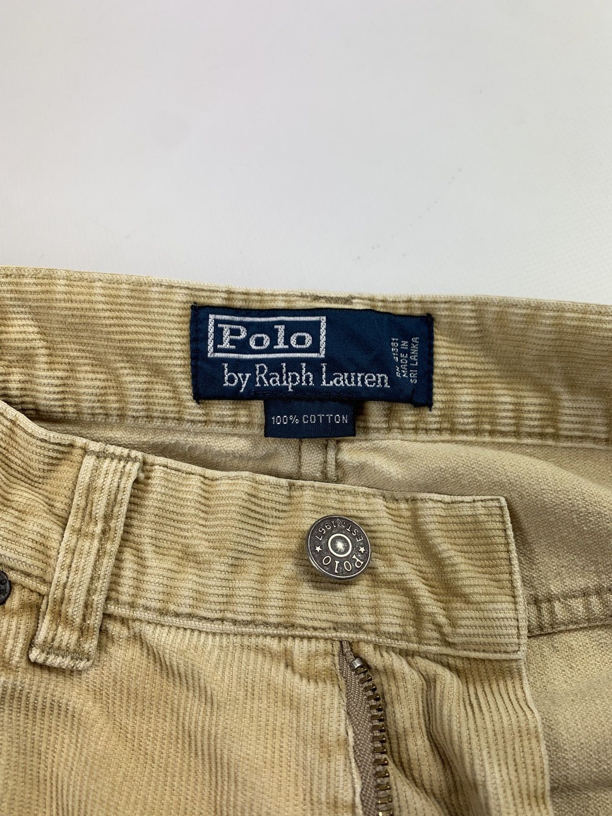 Polo Ralph Lauren VTG 90s Polo by Ralph Lauren men’s corduroy chino pants Size US 32 / EU 48 - 9 Thumbnail