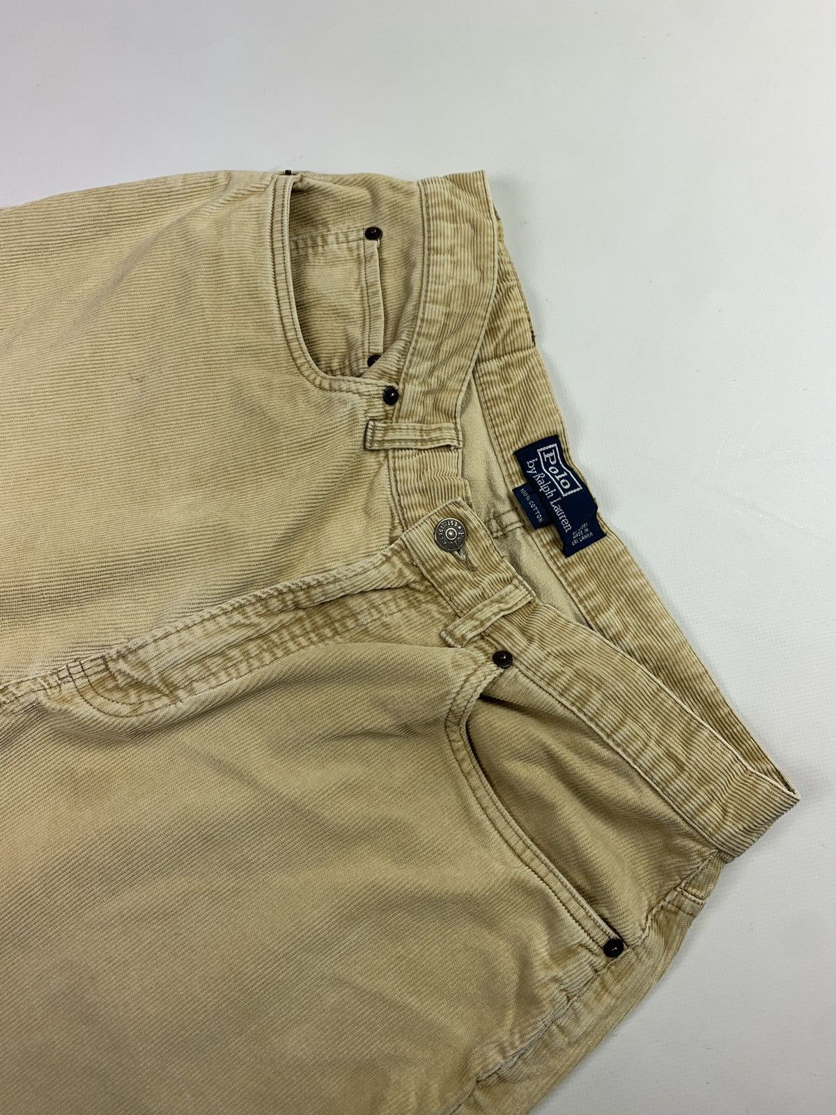 Polo Ralph Lauren VTG 90s Polo by Ralph Lauren men’s corduroy chino pants Size US 32 / EU 48 - 8 Thumbnail