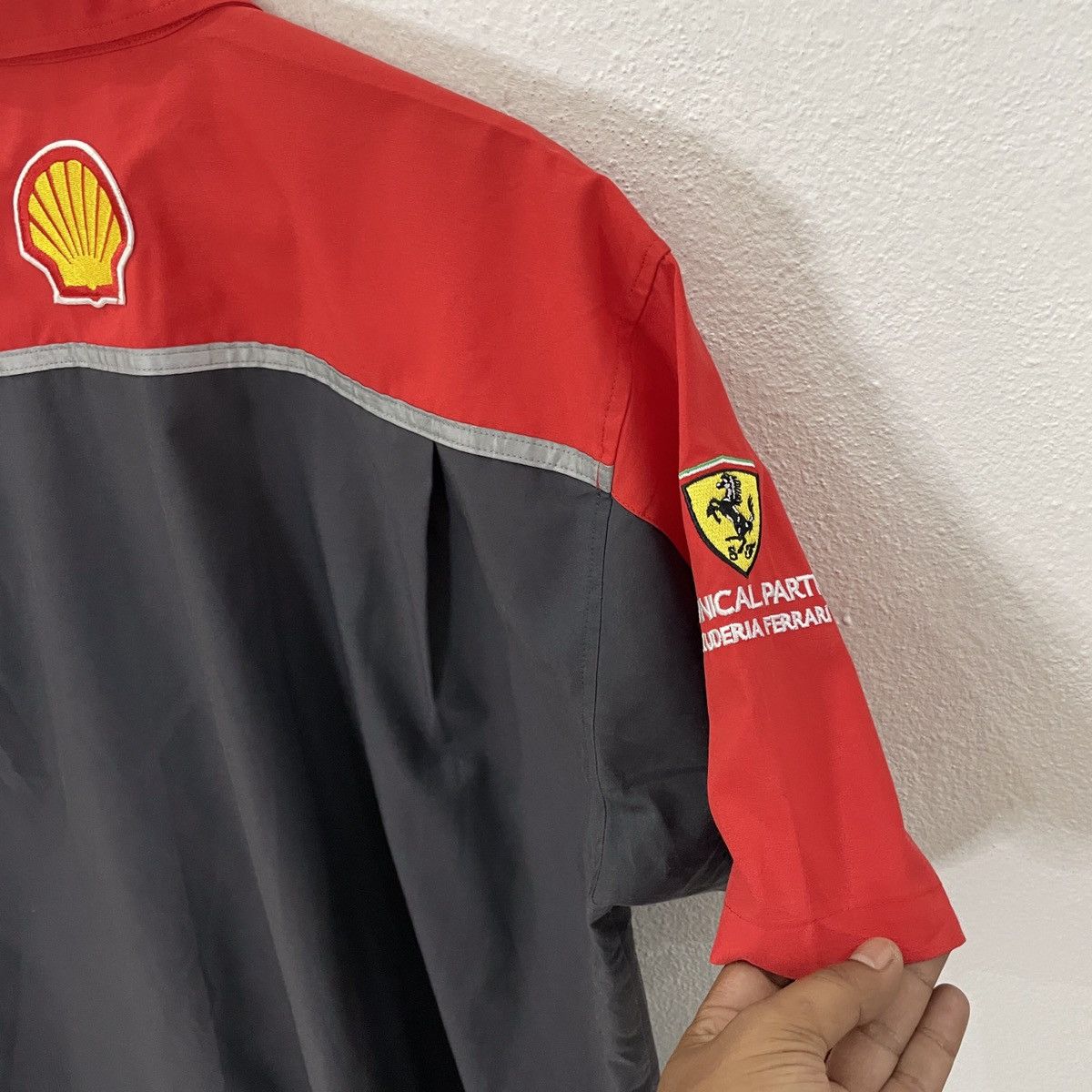 Ferrari Vintage Shell Ferari Button Ups Tee Size US L / EU 52-54 / 3 - 7 Thumbnail