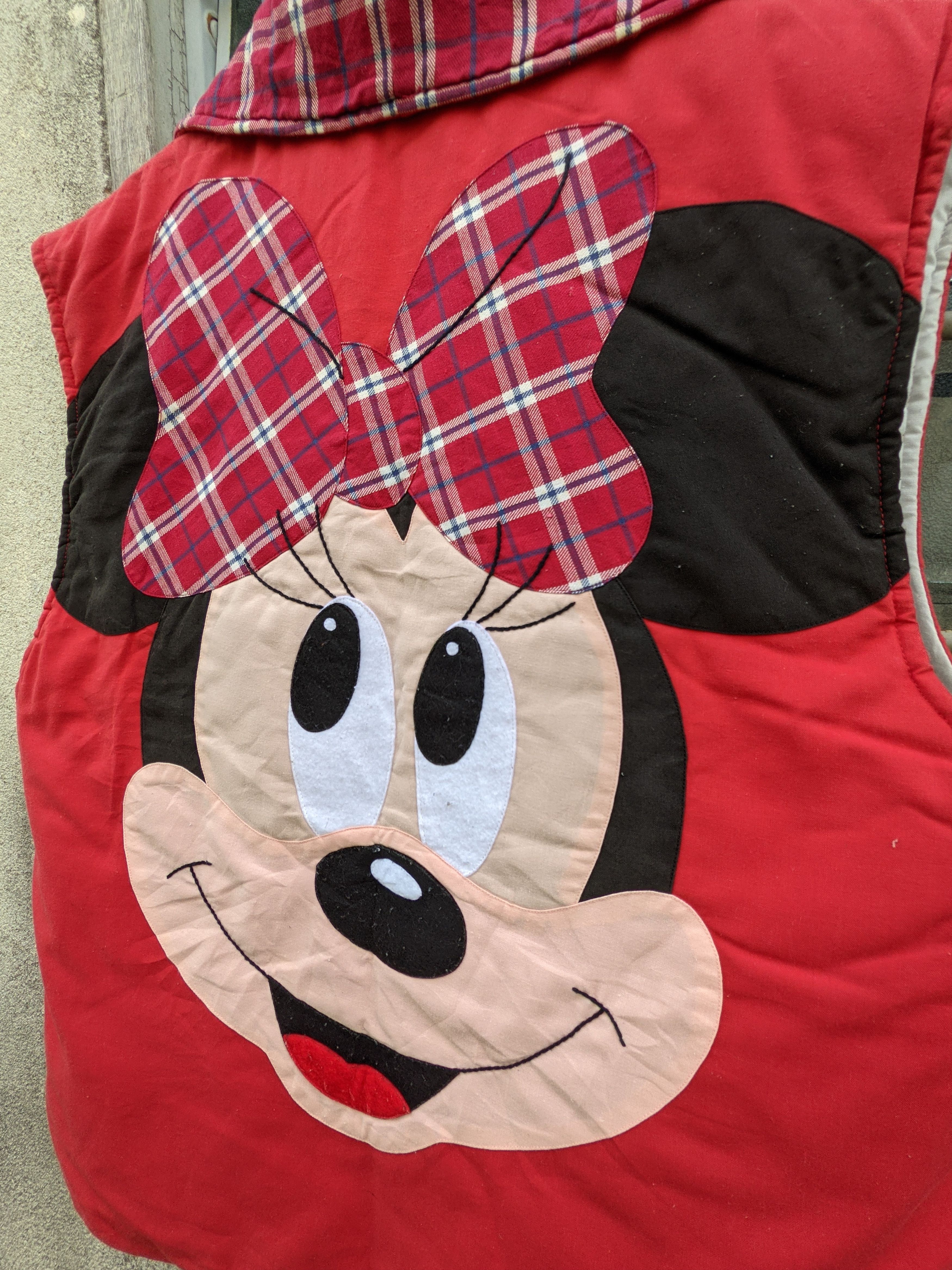 Cartoon Network × Disney ⚡️Rare⚡️ Vintage Minnie Mouse Spellout Puffer Vest Size US L / EU 52-54 / 3 - 6 Thumbnail