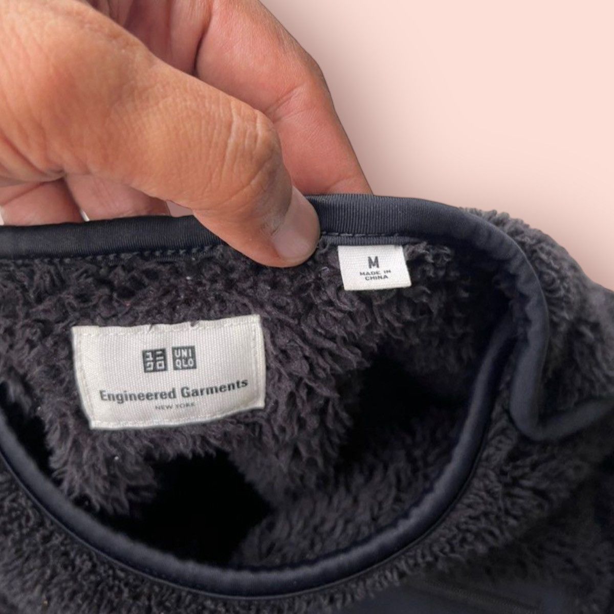 Engineered Garments × Japanese Brand × Uniqlo RARE ENGINEERED GARMENTS X UNIQLO FLUFFY FLEECE SWEATER Size US M / EU 48-50 / 2 - 4 Thumbnail