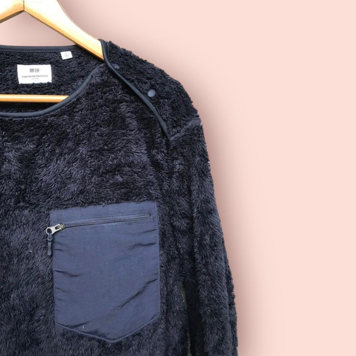 Engineered Garments × Japanese Brand × Uniqlo RARE ENGINEERED GARMENTS X UNIQLO FLUFFY FLEECE SWEATER Size US M / EU 48-50 / 2 - 9 Thumbnail