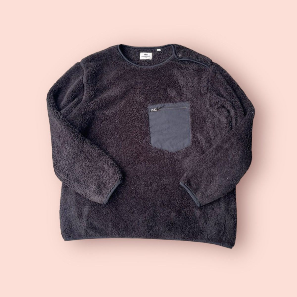 Engineered Garments × Japanese Brand × Uniqlo RARE ENGINEERED GARMENTS X UNIQLO FLUFFY FLEECE SWEATER Size US M / EU 48-50 / 2 - 3 Thumbnail
