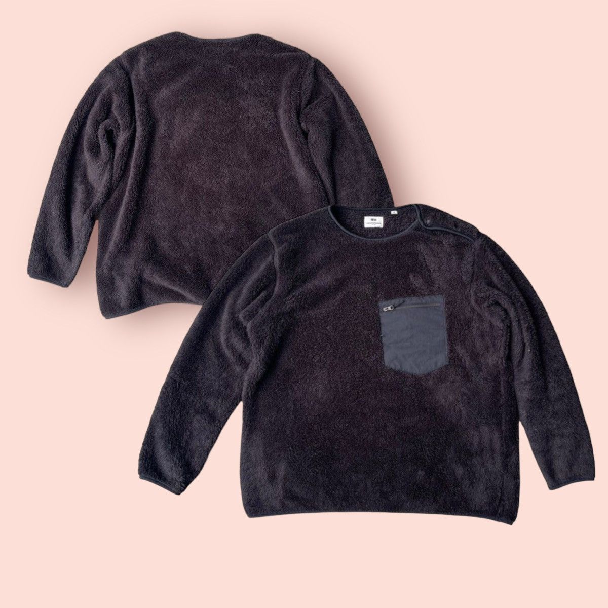 Engineered Garments × Japanese Brand × Uniqlo RARE ENGINEERED GARMENTS X UNIQLO FLUFFY FLEECE SWEATER Size US M / EU 48-50 / 2 - 1 Thumbnail