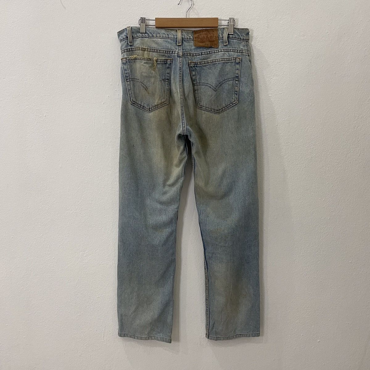 Levi's Vintage Clothing Vintage 90s Levis 505 Distressed Denim Jeans Size US 32 / EU 48 - 8 Thumbnail