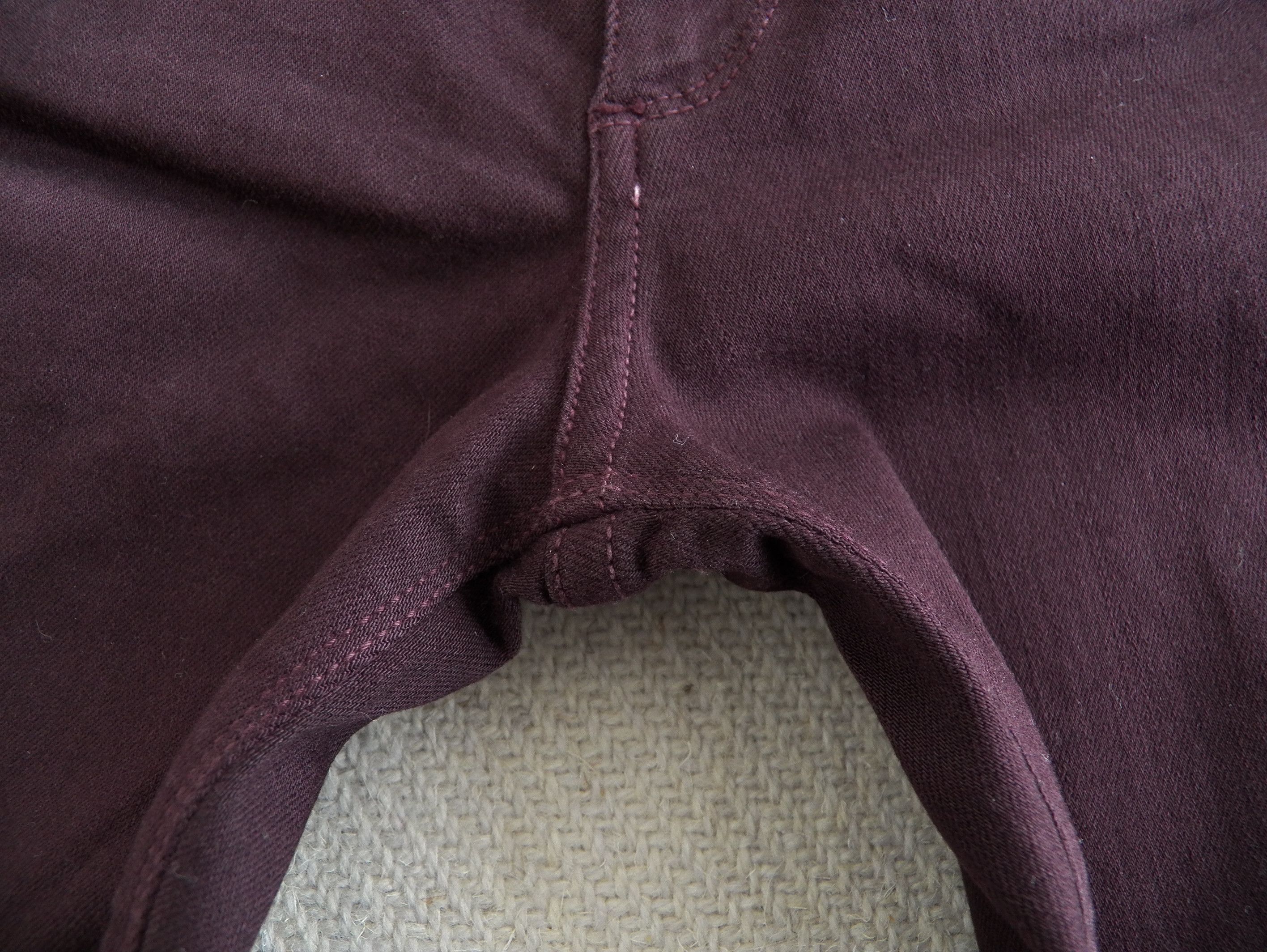 Other Black Orchid Jude Mid Rise Super Skinny Jeans Dark Magenta Size 27" / US 4 / IT 40 - 6 Thumbnail