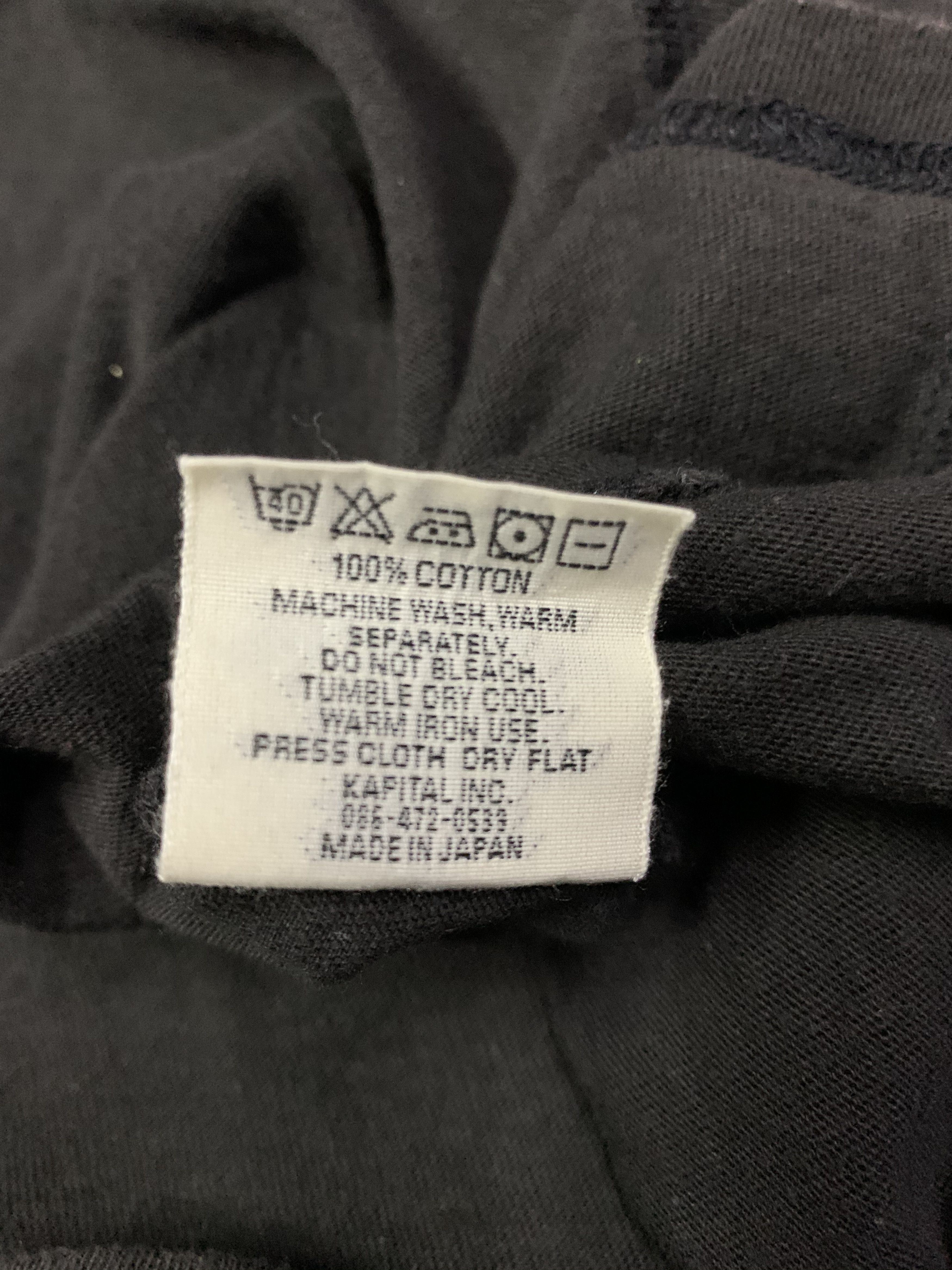 Kapital KAPITAL SINGLE POCKET TEE Size US M / EU 48-50 / 2 - 5 Thumbnail