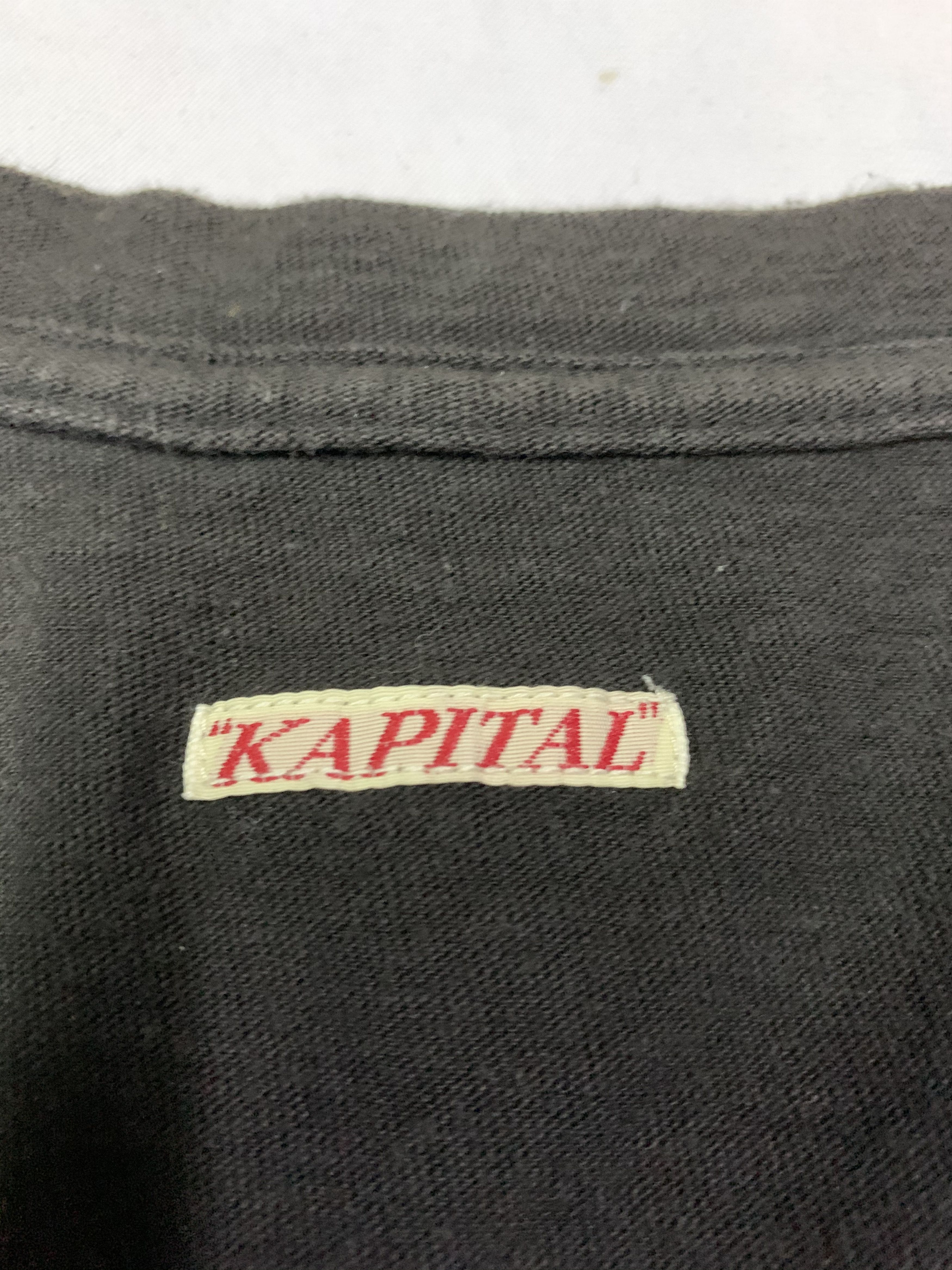 Kapital KAPITAL SINGLE POCKET TEE Size US M / EU 48-50 / 2 - 6 Thumbnail