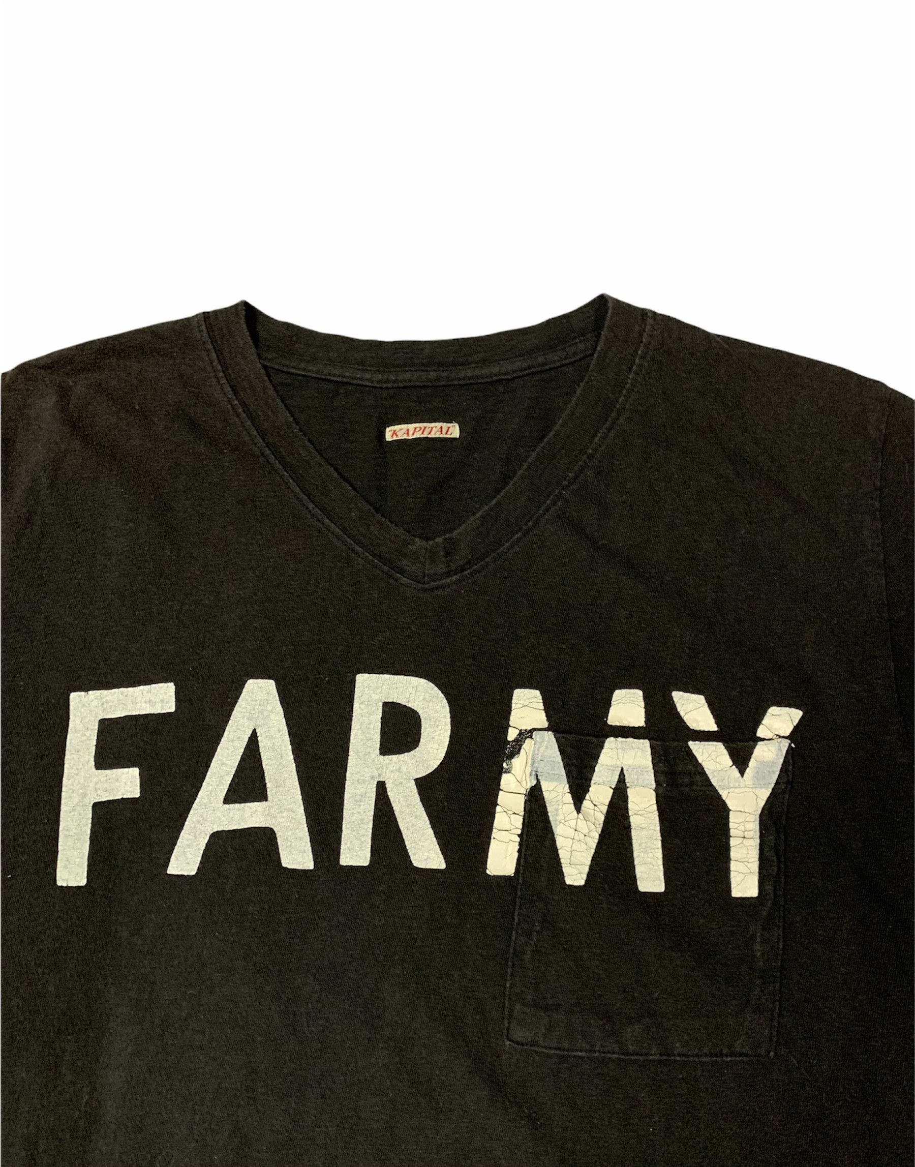 Kapital KAPITAL SINGLE POCKET TEE Size US M / EU 48-50 / 2 - 3 Thumbnail